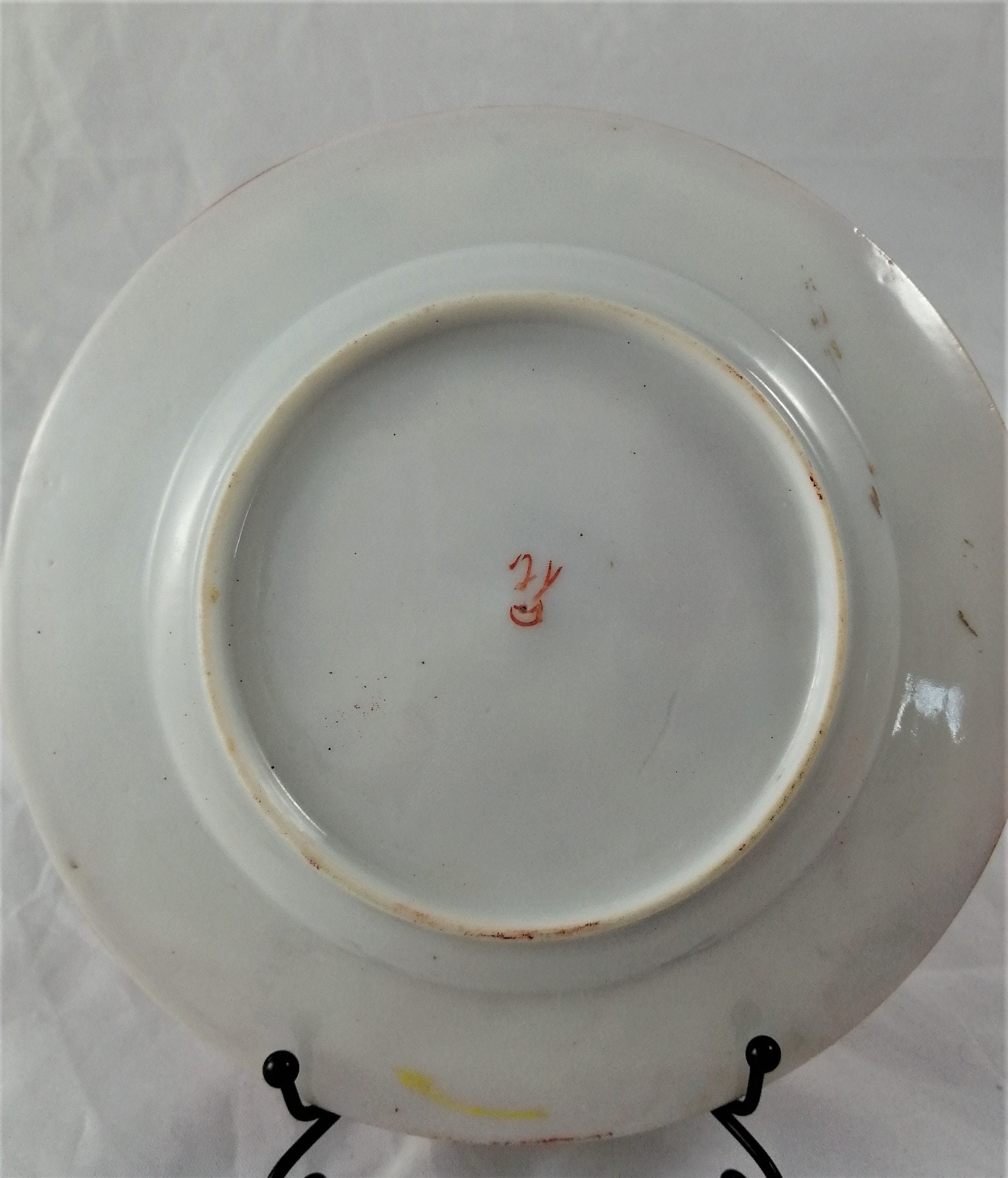 Dish, Plates, Vase, Gourd Vase (3) - Kutani, 九谷造 - Porcelain - Japan - Early 20th century