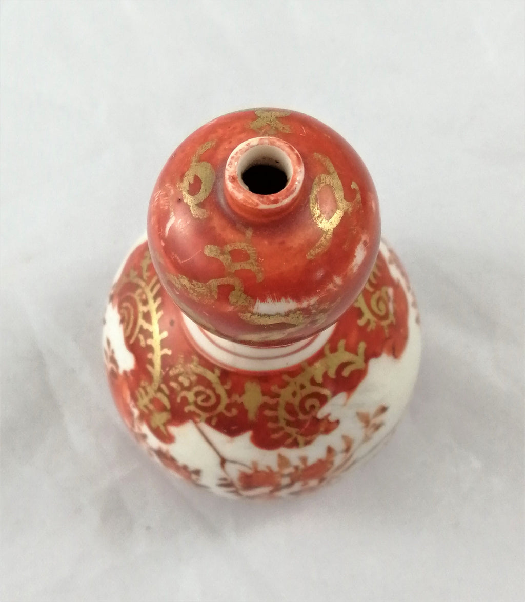 Dish, Plates, Vase, Gourd Vase (3) - Kutani, 九谷造 - Porcelain - Japan - Early 20th century