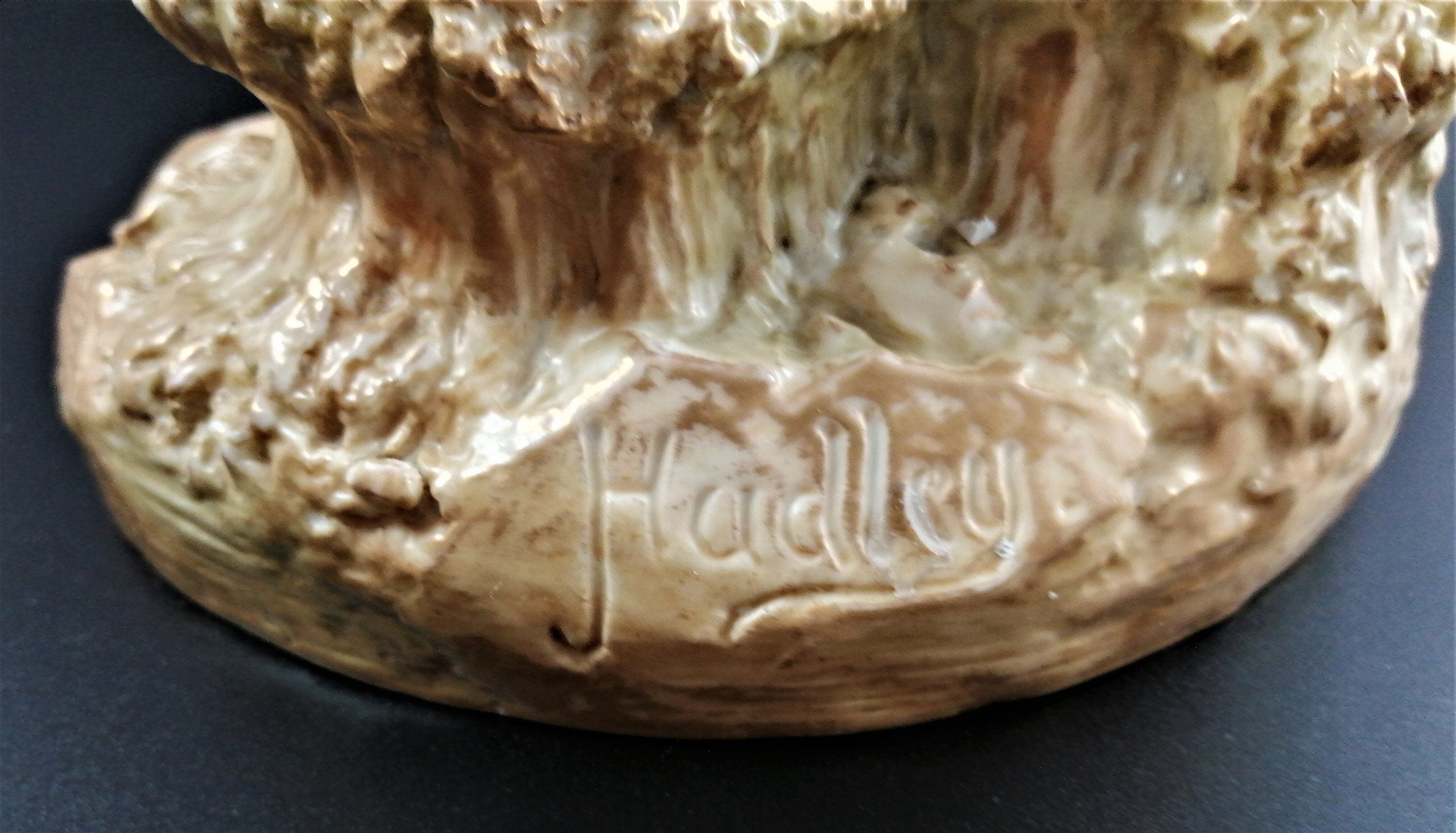 Royal Worcester Figurine: Blush Ivory Boy and Girl, James Hadley, 1888
