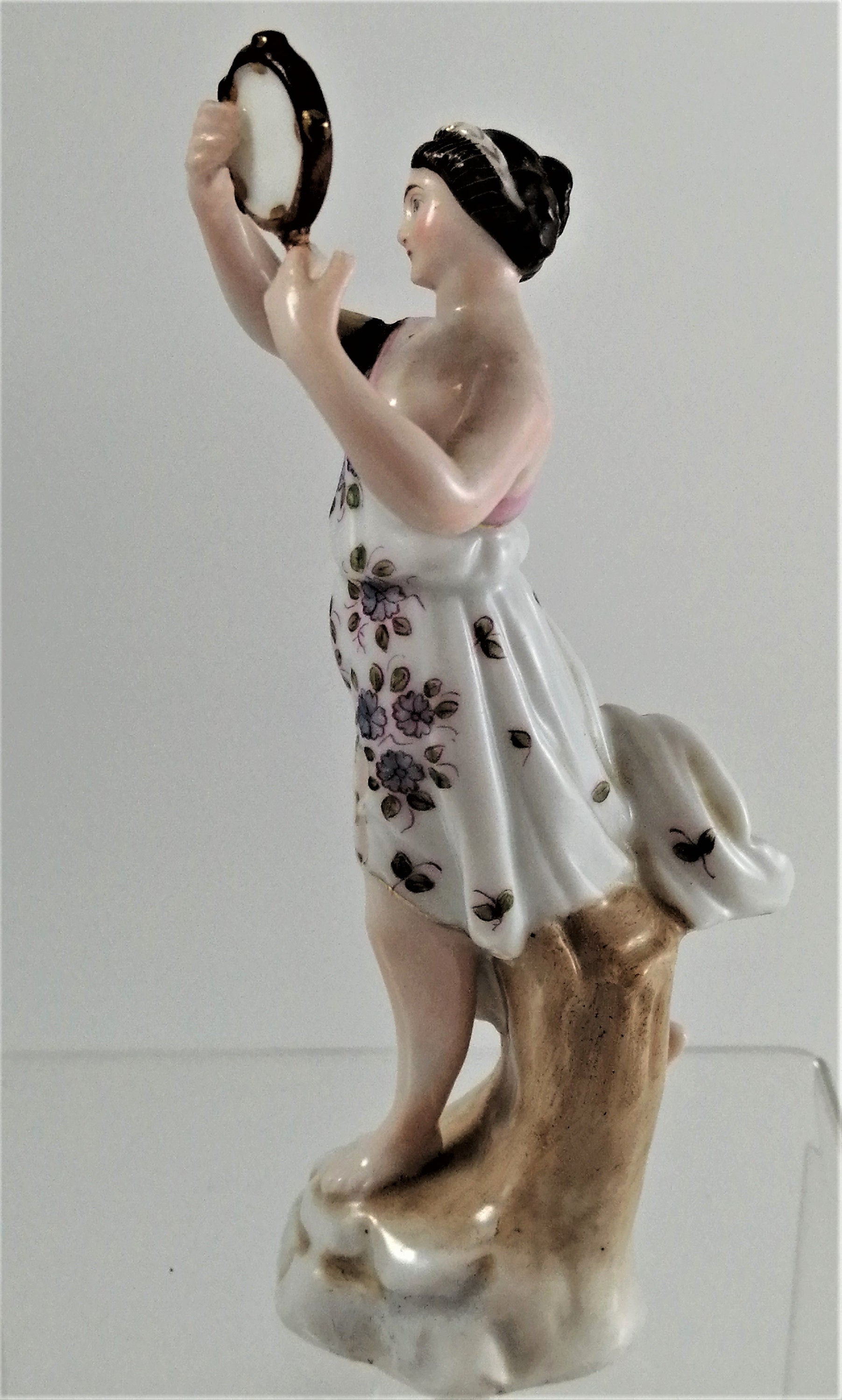 Antique porcelain figurine ,Volkstedt porcelain manufactory.