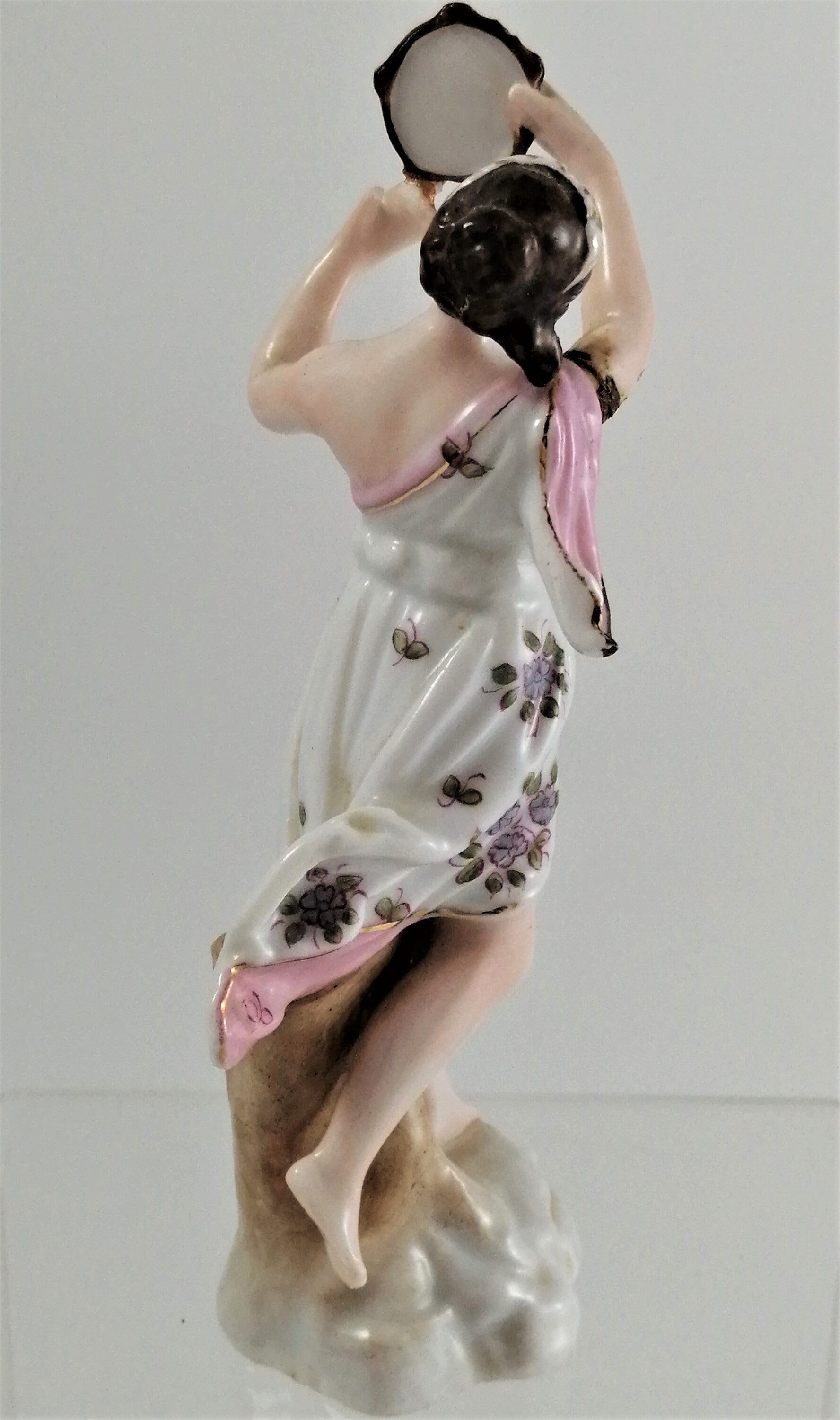 Antique porcelain figurine ,Volkstedt porcelain manufactory.