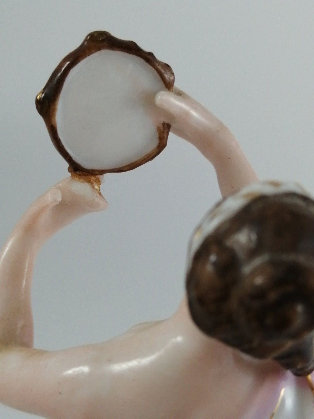 Antique porcelain figurine ,Volkstedt porcelain manufactory.