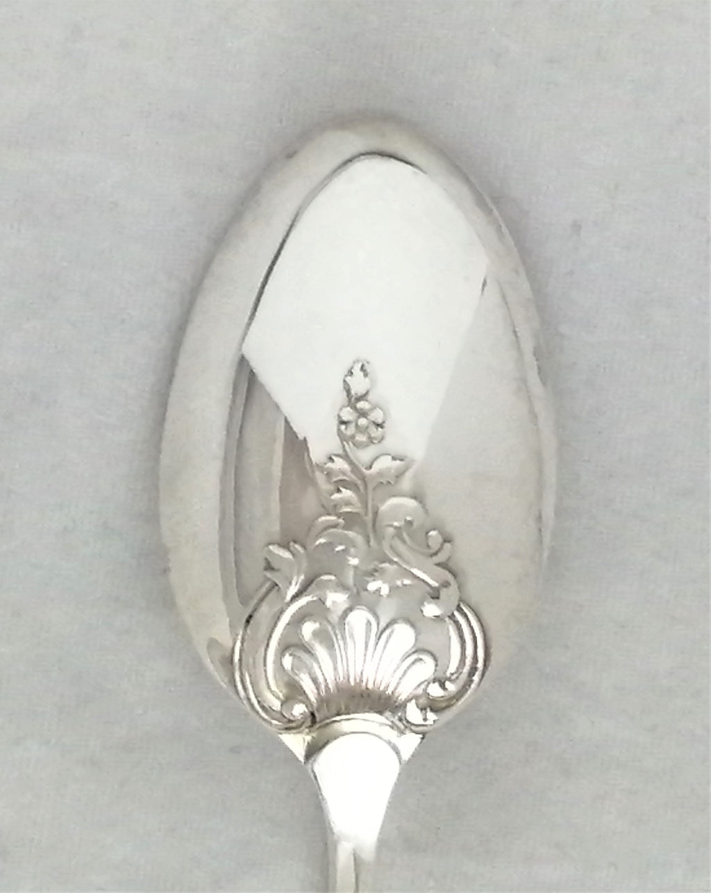 Sterling Silver Fancy Back (Picture Back) Teaspoons (Set of 6) - I Love Liberty