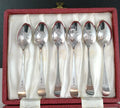 Sterling Silver Fancy Back (Picture Back) Teaspoons (Set of 6) - I Love Liberty