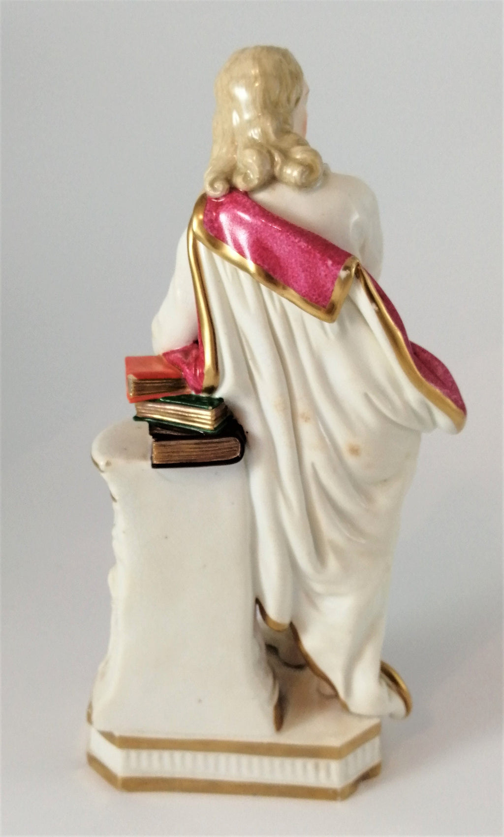 Antique Derby porcelain figures of Milton circa 1780-1785.