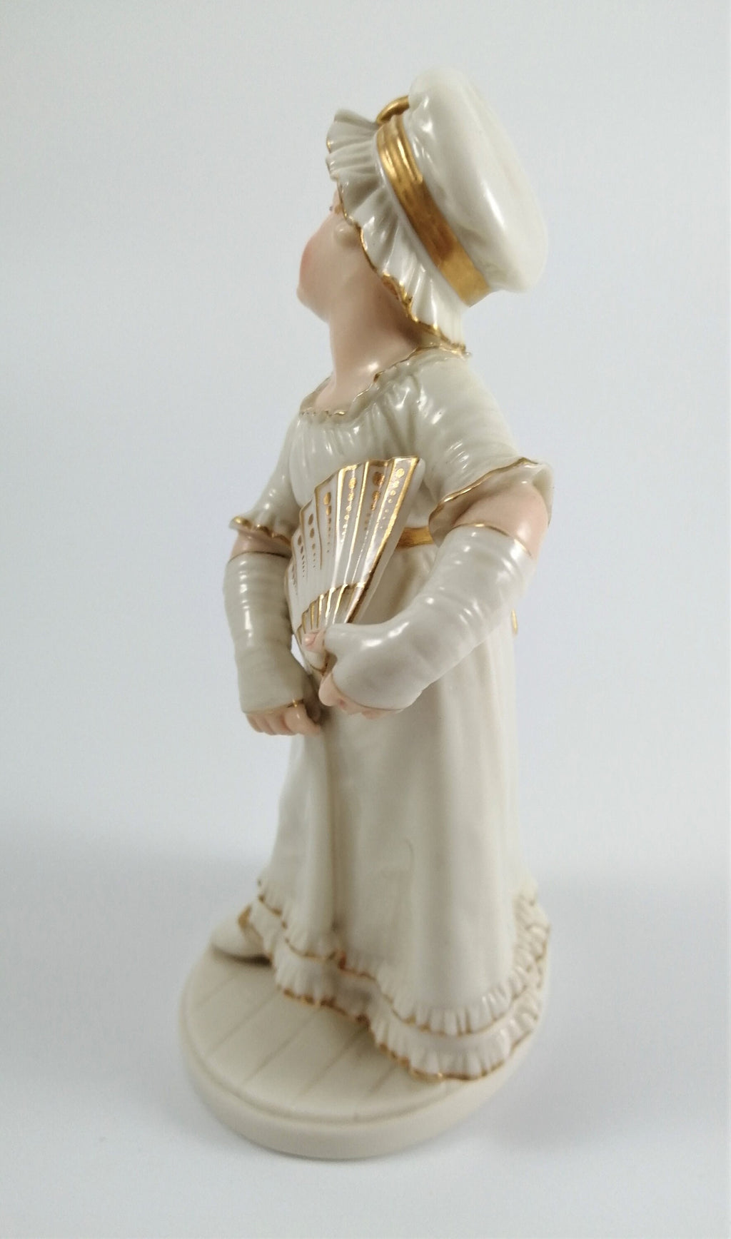 Antique Royal Worcester ,James Hadley, porcelain figurine
