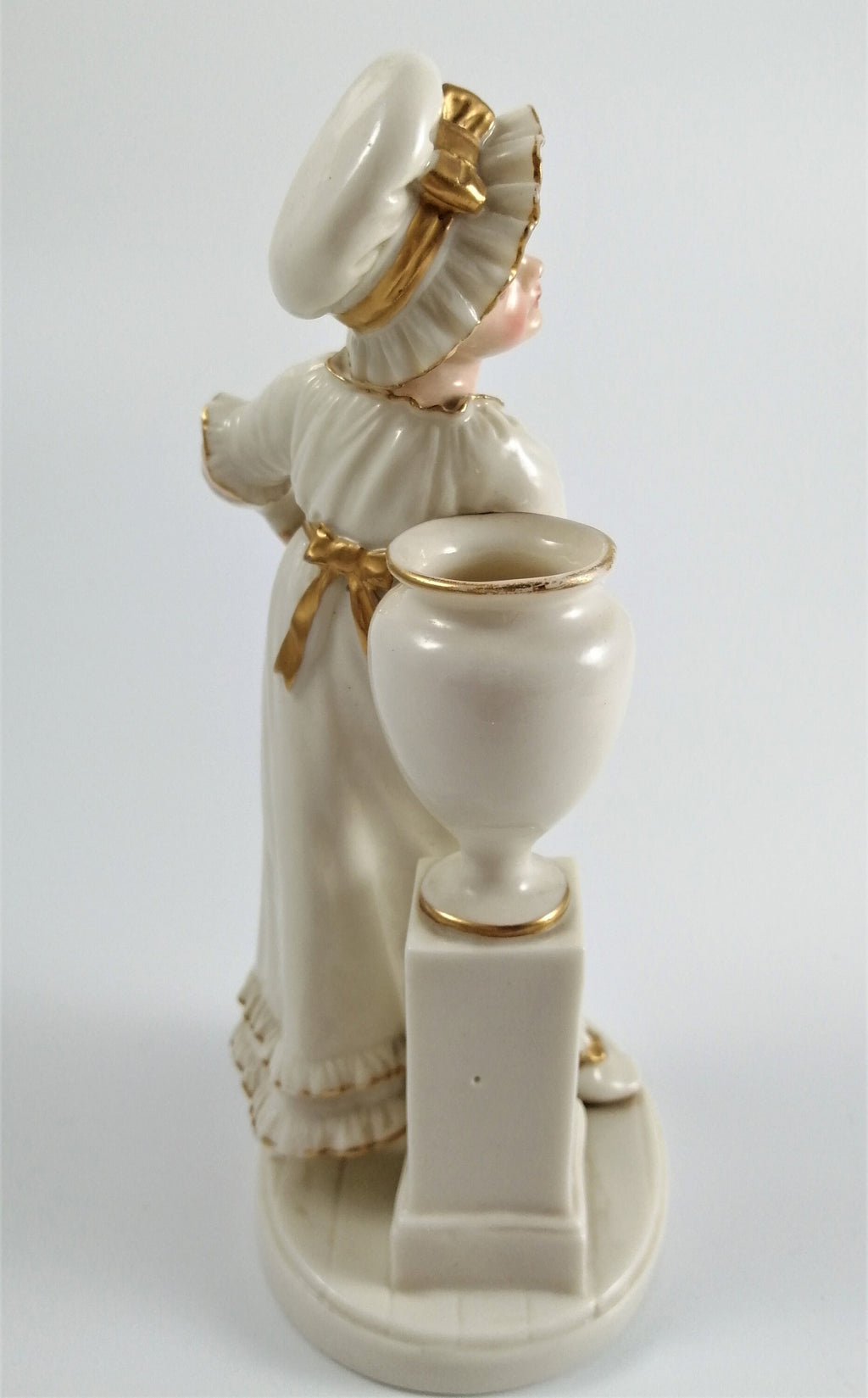 Antique Royal Worcester ,James Hadley, porcelain figurine