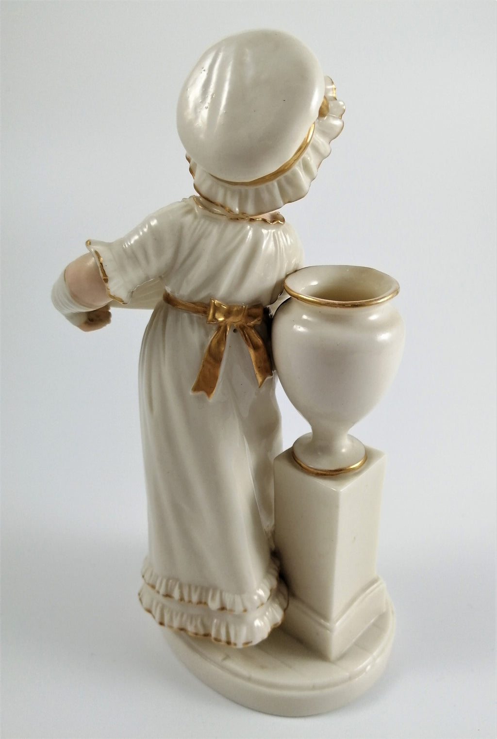 Antique Royal Worcester ,James Hadley, porcelain figurine