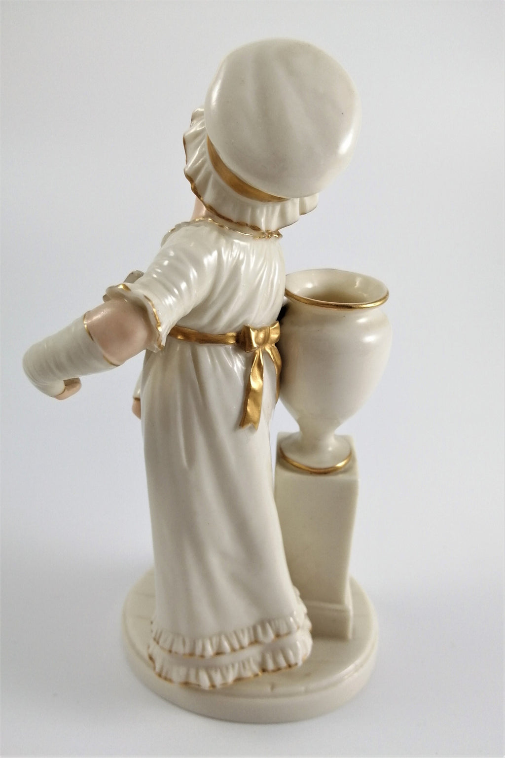 Antique Royal Worcester ,James Hadley, porcelain figurine