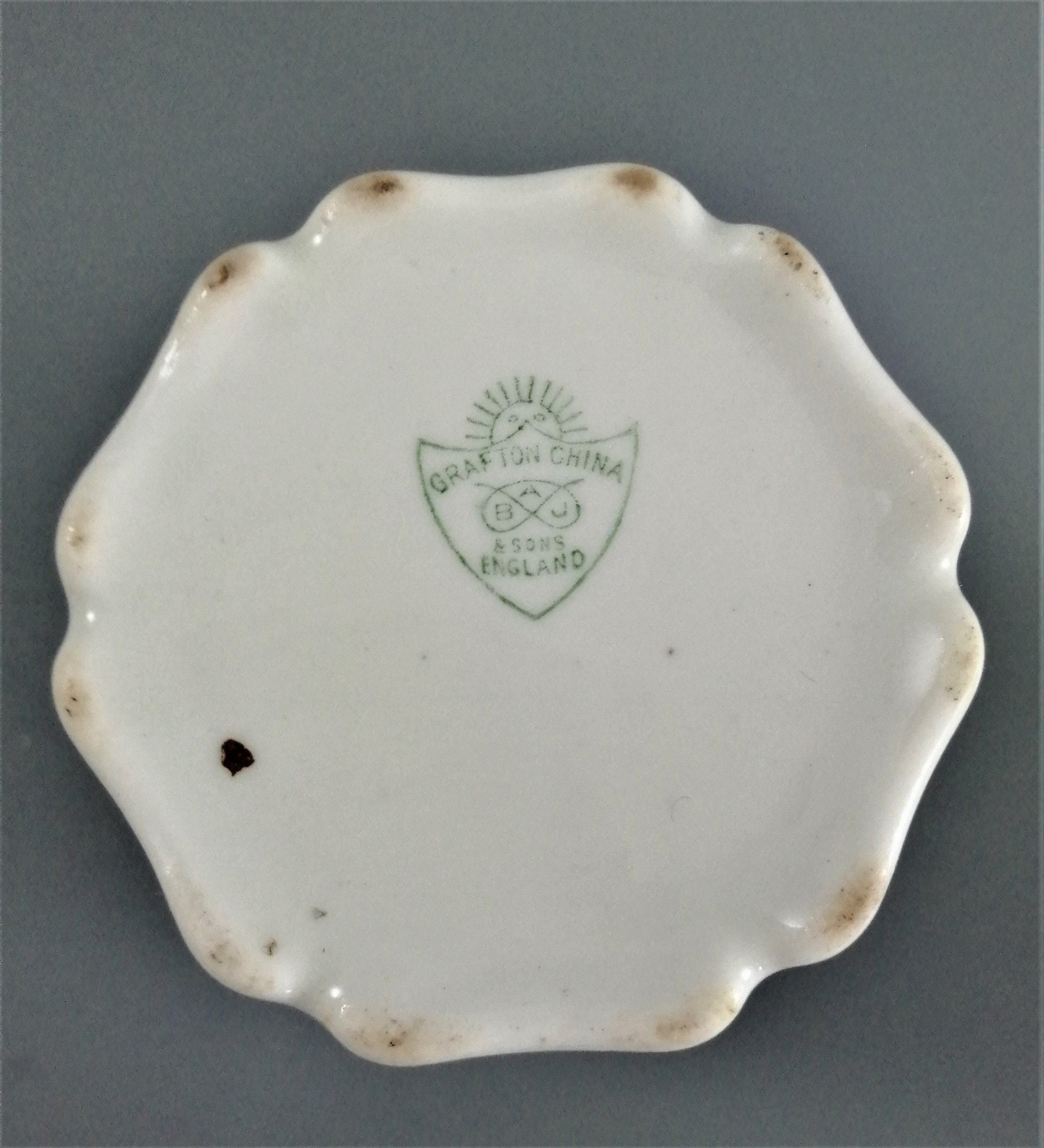 Three antique porcelain beakers, Manchester Unity of the Independent Order of Oddfellows.