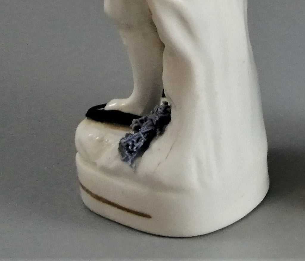 Antique Staffordshire Gardener Figures: James Dudson Pair, c. 1840