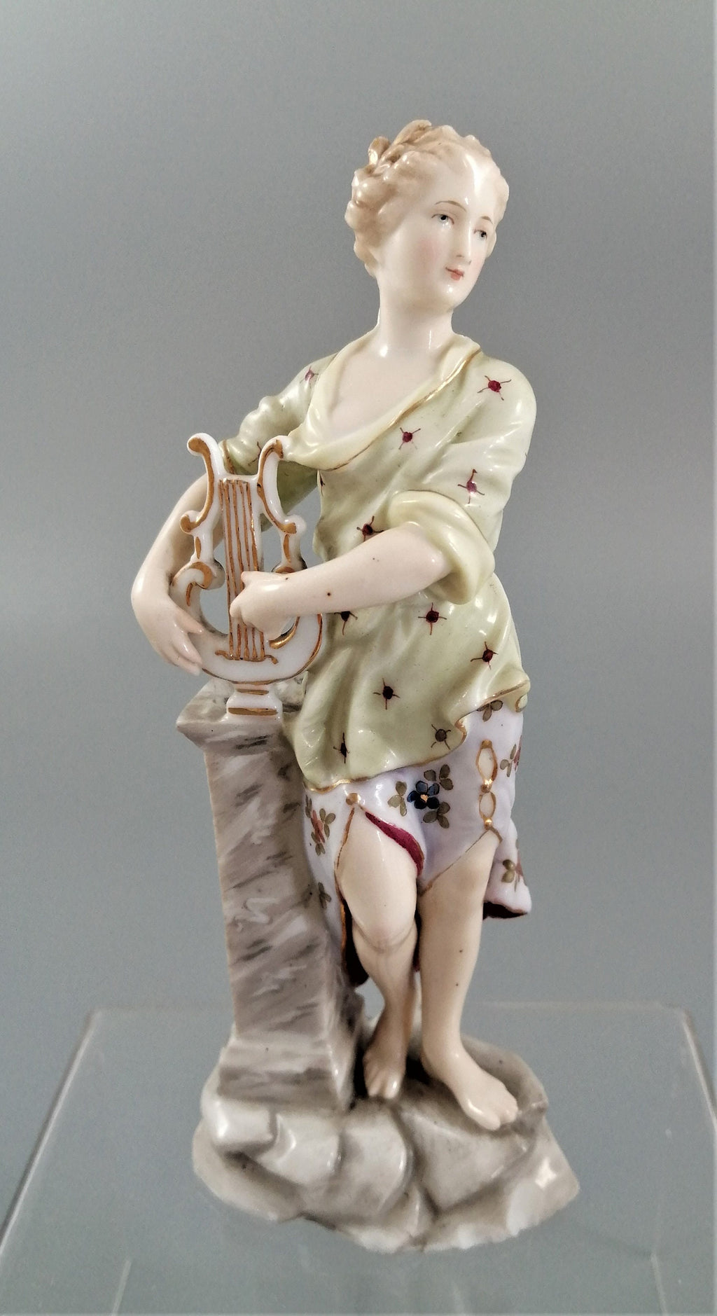 Christian Nonne Volkstedt Antique Porcelain Figurine
