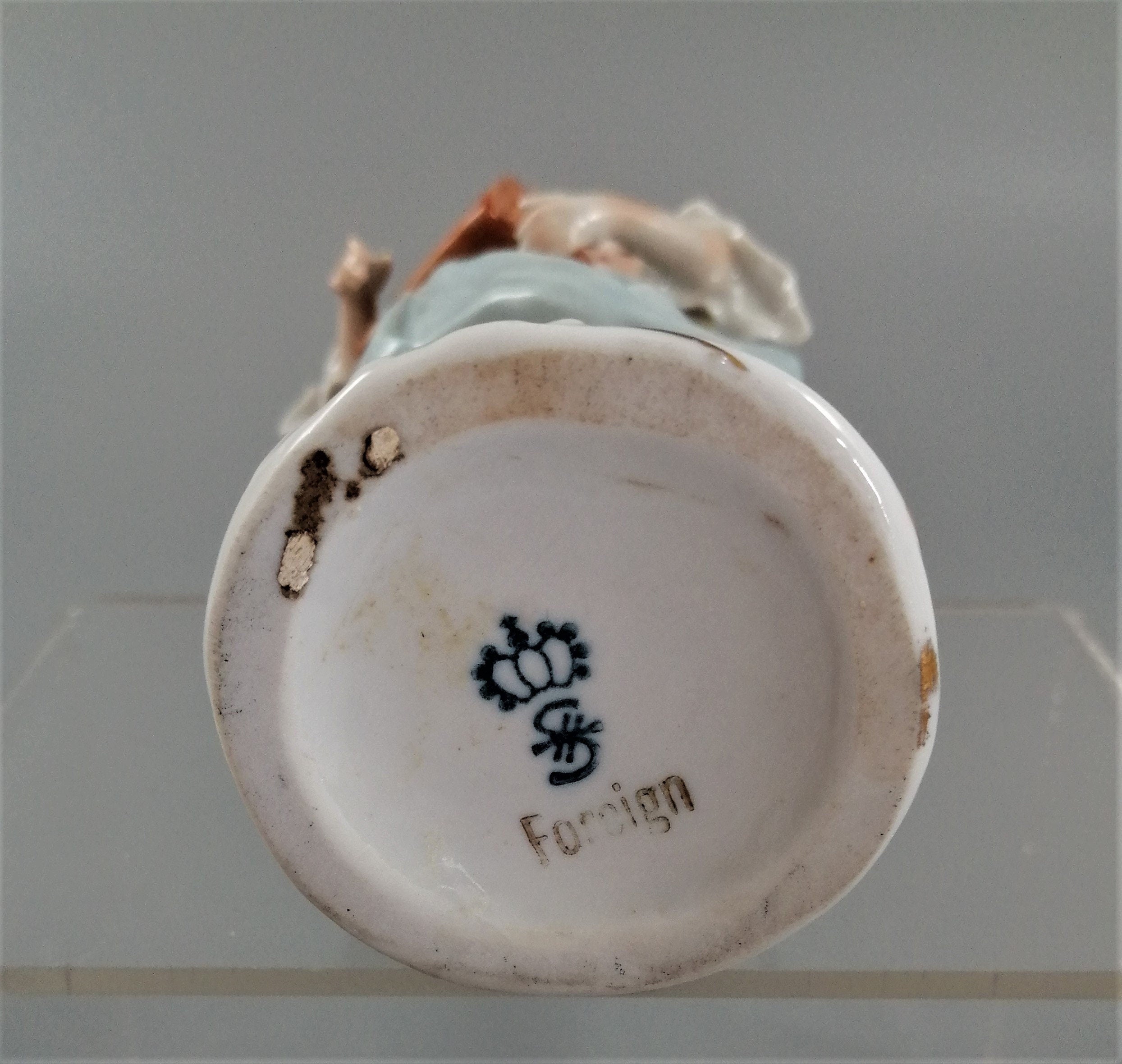 Antique Sitzendorf porcelain figurine,early 20th century