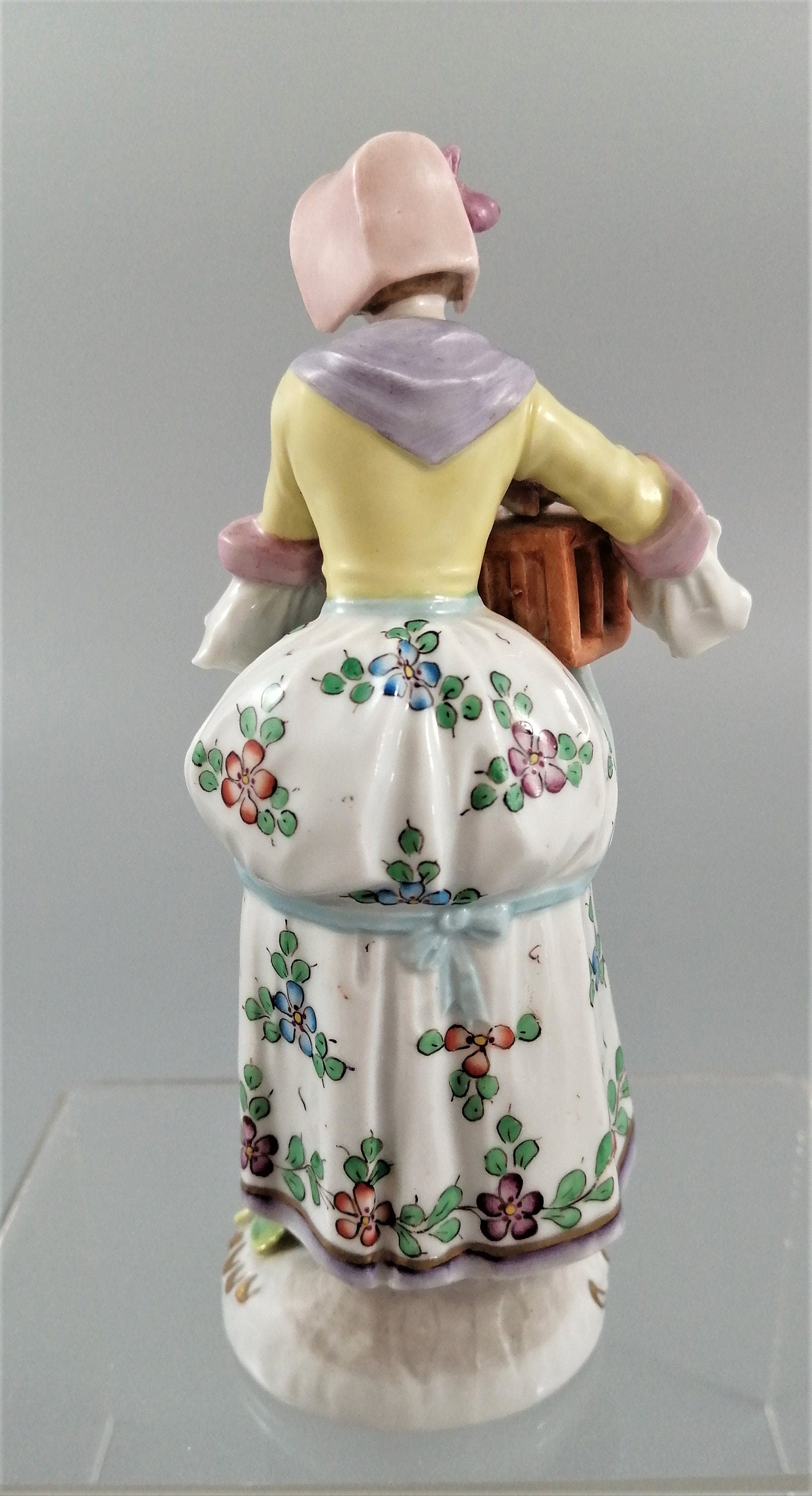Antique Sitzendorf porcelain figurine,early 20th century