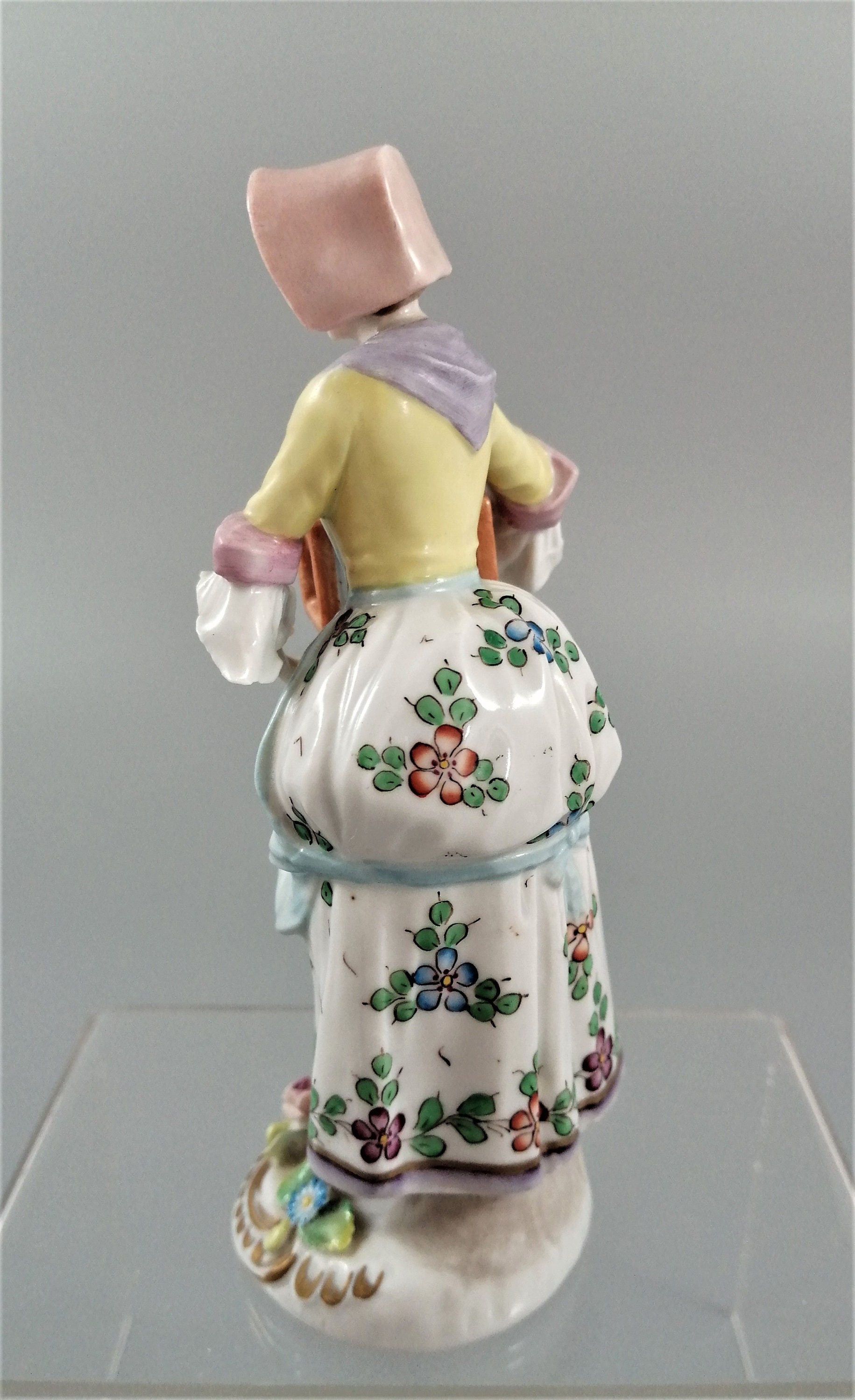 Antique Sitzendorf porcelain figurine,early 20th century