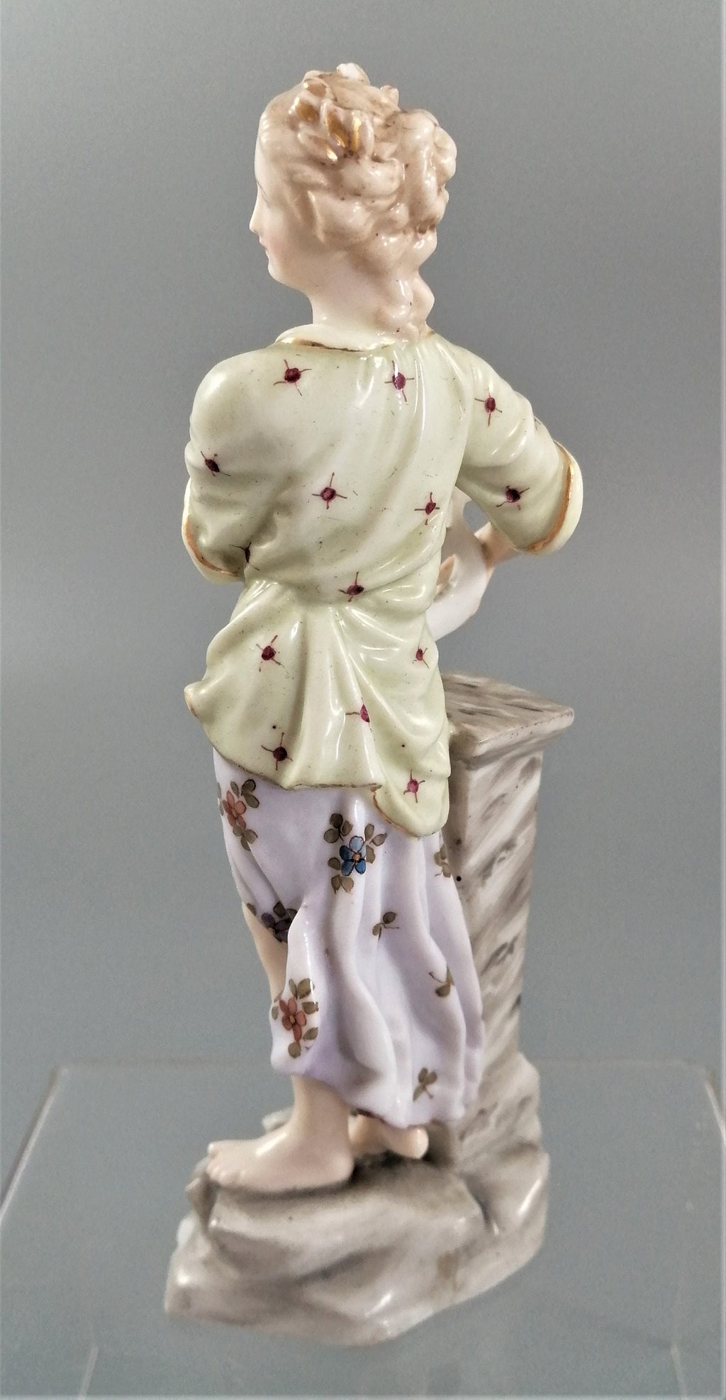 Christian Nonne Volkstedt Antique Porcelain Figurine