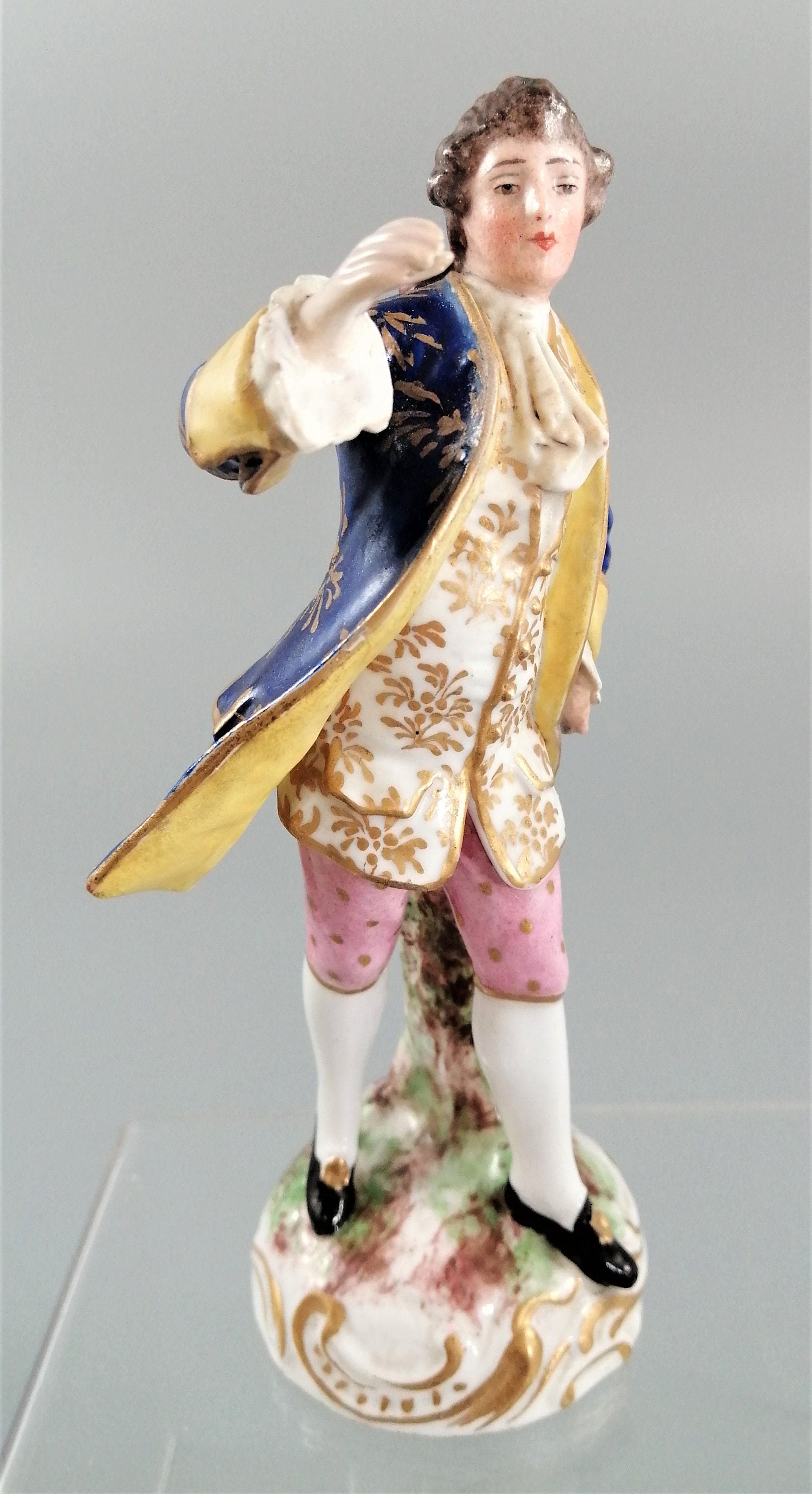 Antique porcelain figurine Samson, Edmé et Cie of Paris, 19th