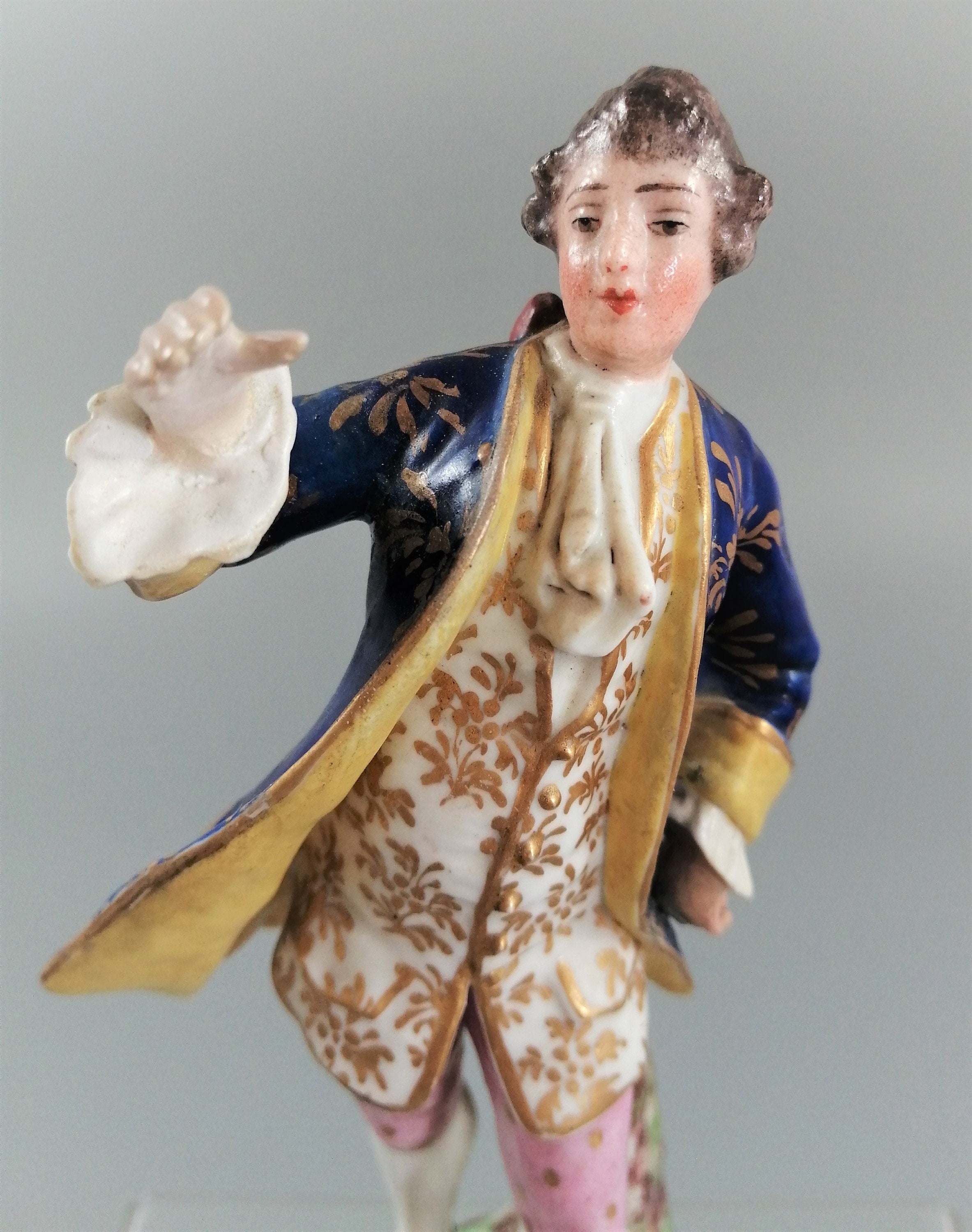 Antique porcelain figurine Samson, Edmé et Cie of Paris, 19th