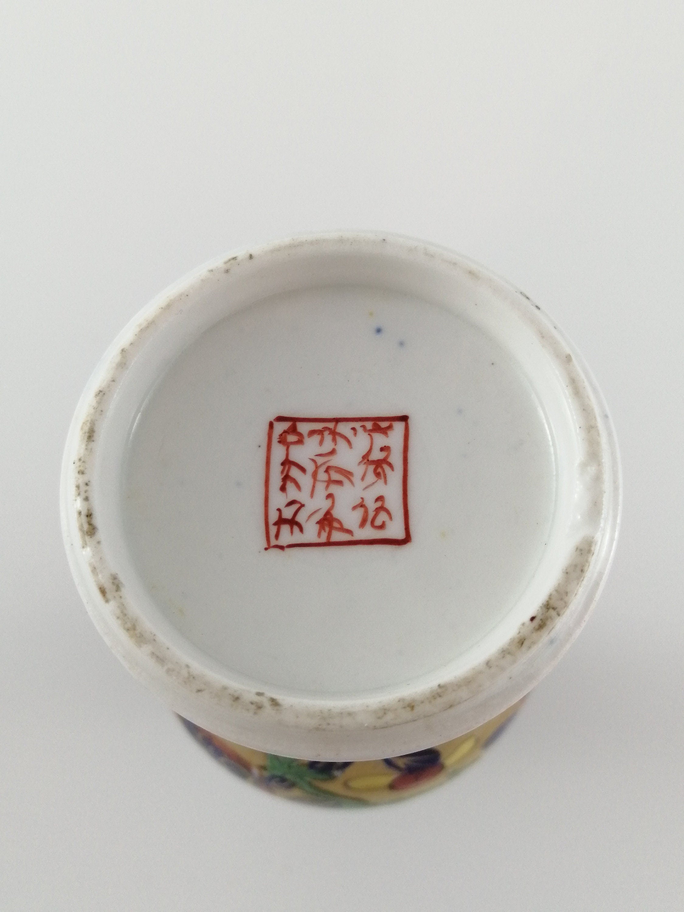 Rare Mason's Ironstone Vase: Pink & Green Dragons, Elephant Handles, c.1800-1816
