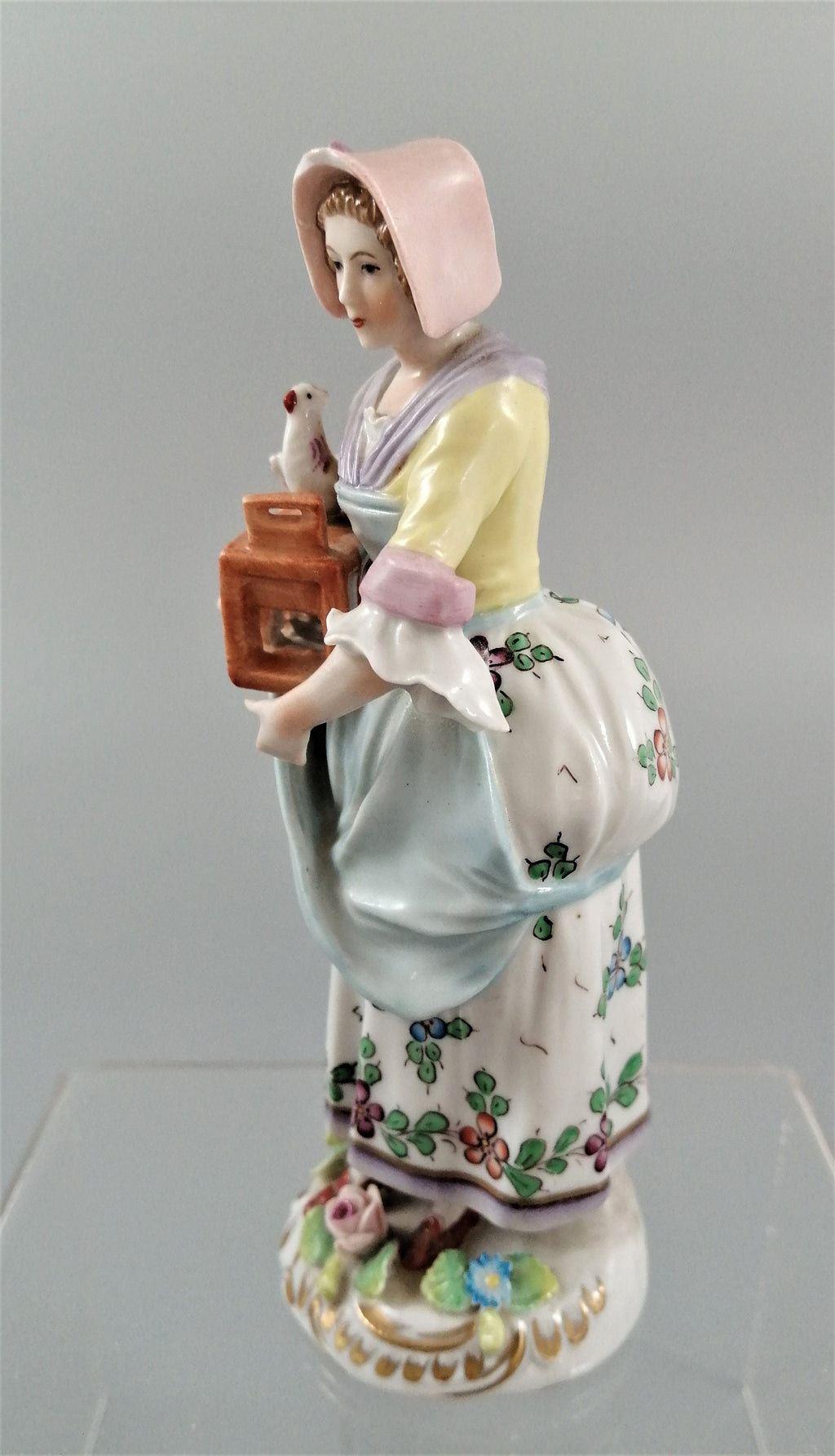 Antique Sitzendorf porcelain figurine,early 20th century