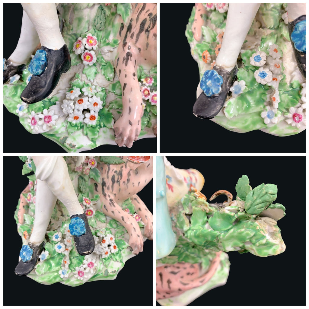 Rare Derby Porcelain Figurine: "Taste" from "The Five Senses" Set, c. 1765