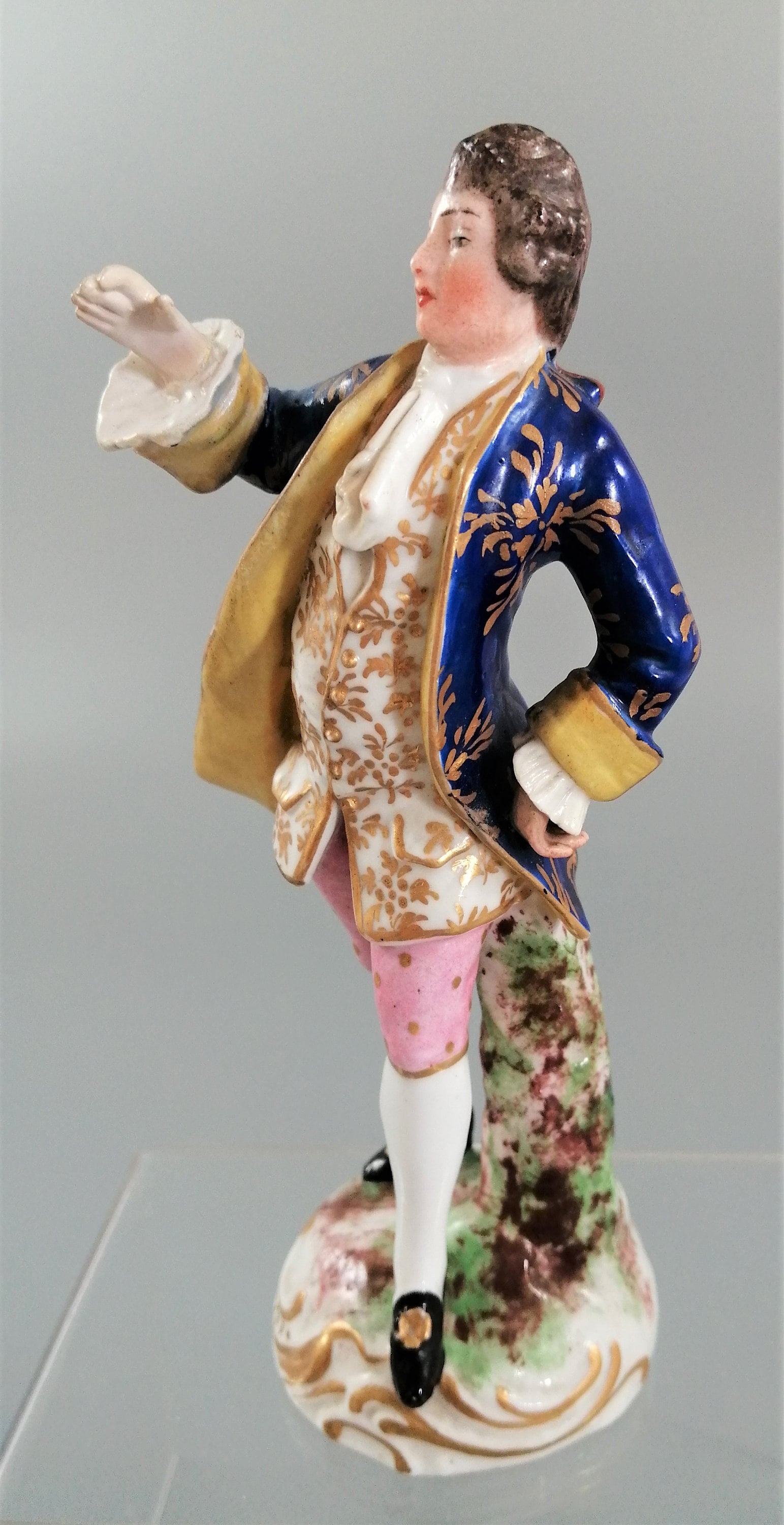 Antique porcelain figurine Samson, Edmé et Cie of Paris, 19th