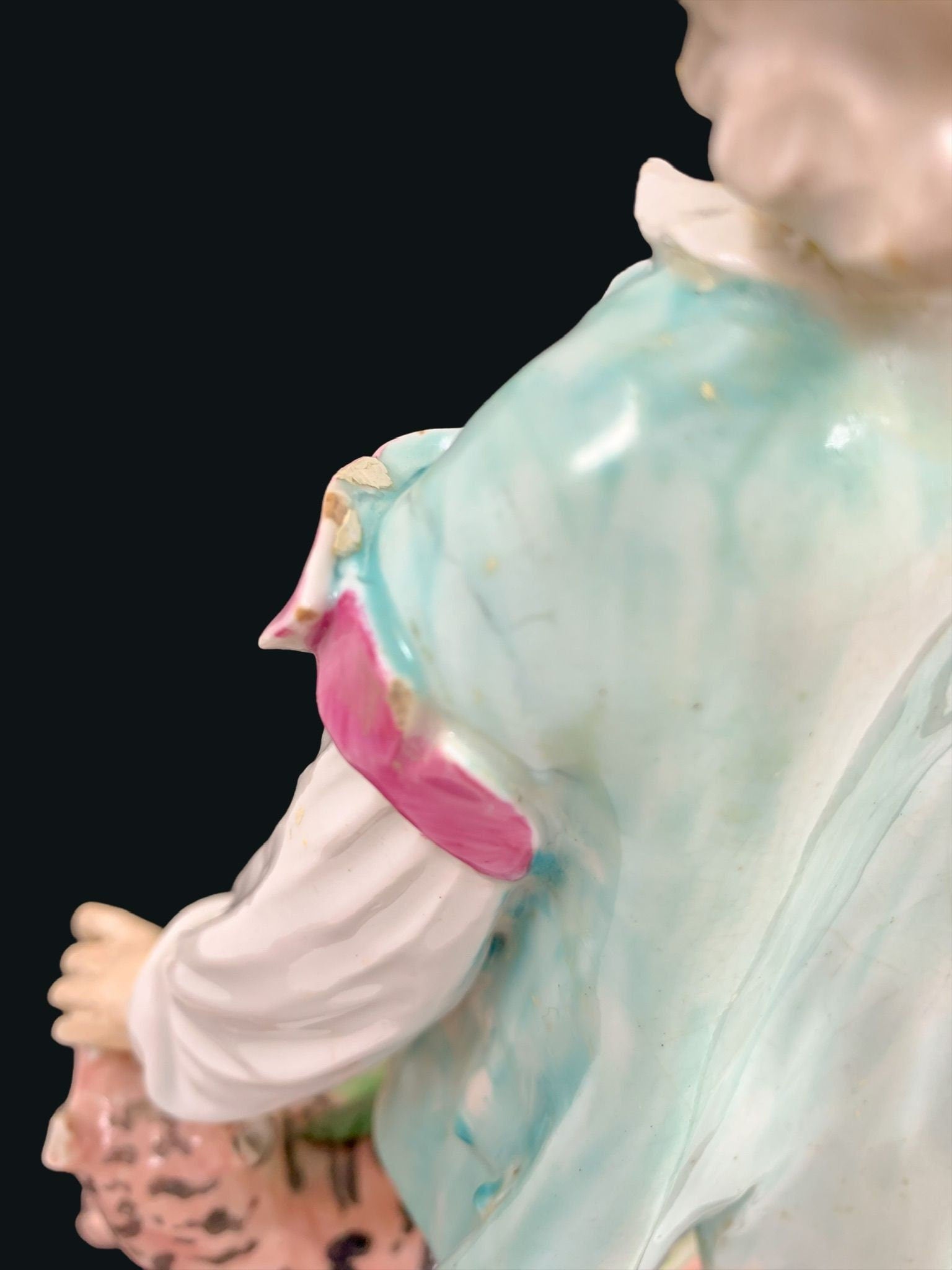 Rare Derby Porcelain Figurine: "Taste" from "The Five Senses" Set, c. 1765