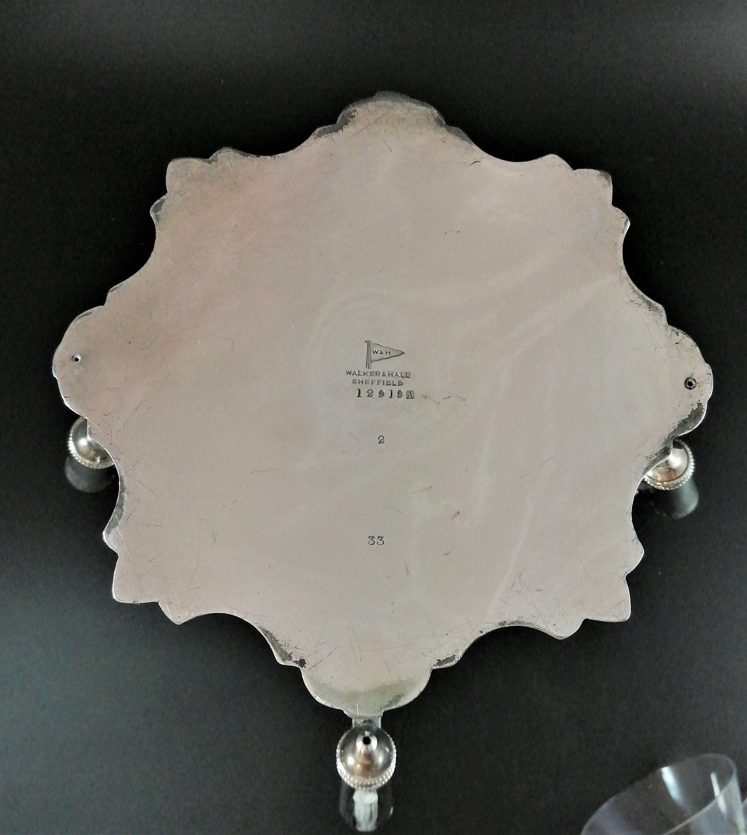 Walker & Hall Antique silver-plated Table Centrepiece, 19th century