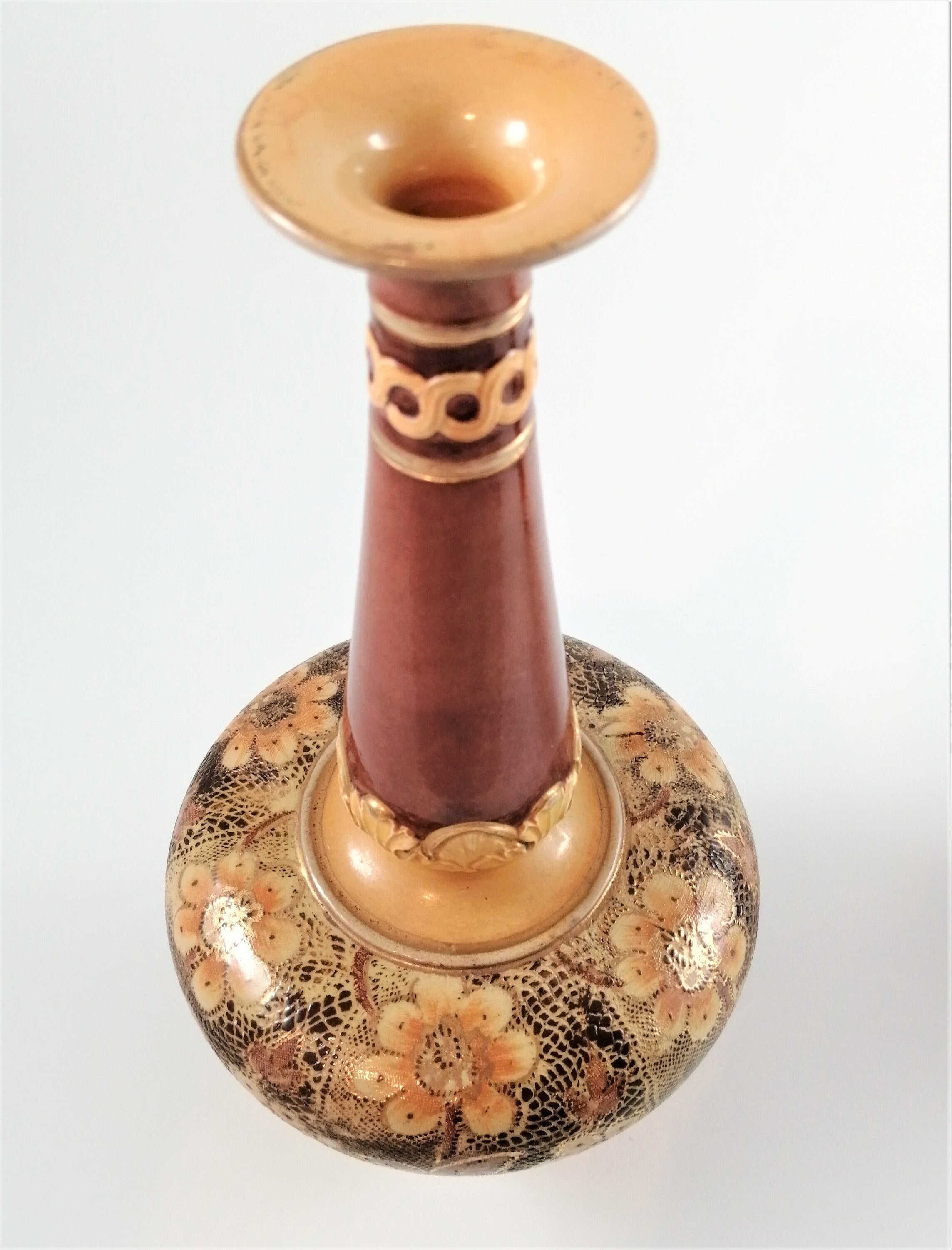 Late 19th Century Royal Doulton Slater's Patent Vase,set of 2
