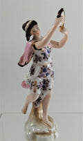 Antique porcelain figurine ,Volkstedt porcelain manufactory.