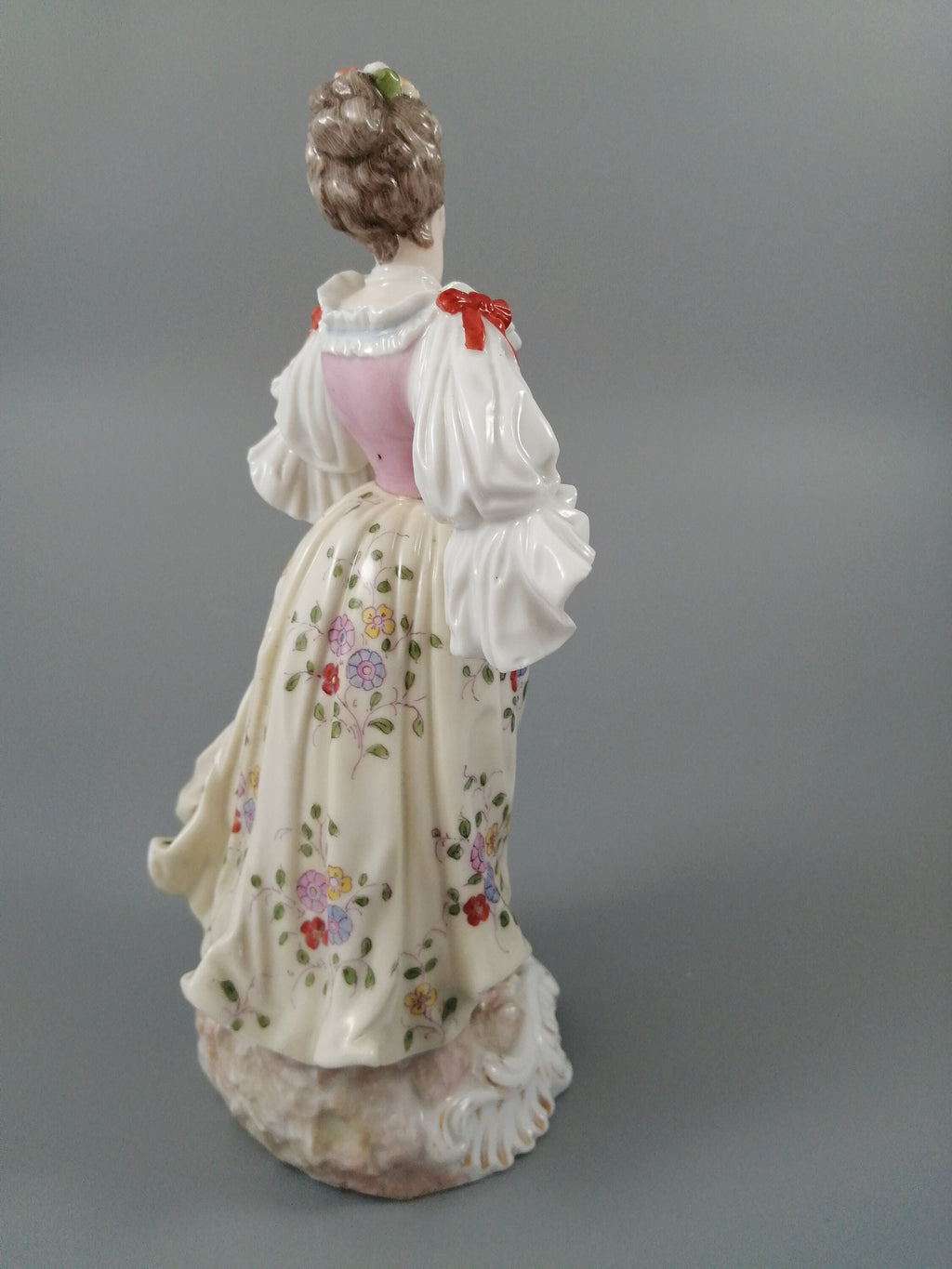 Antique Porcelain Figurine , Rauenstein, 19th C.