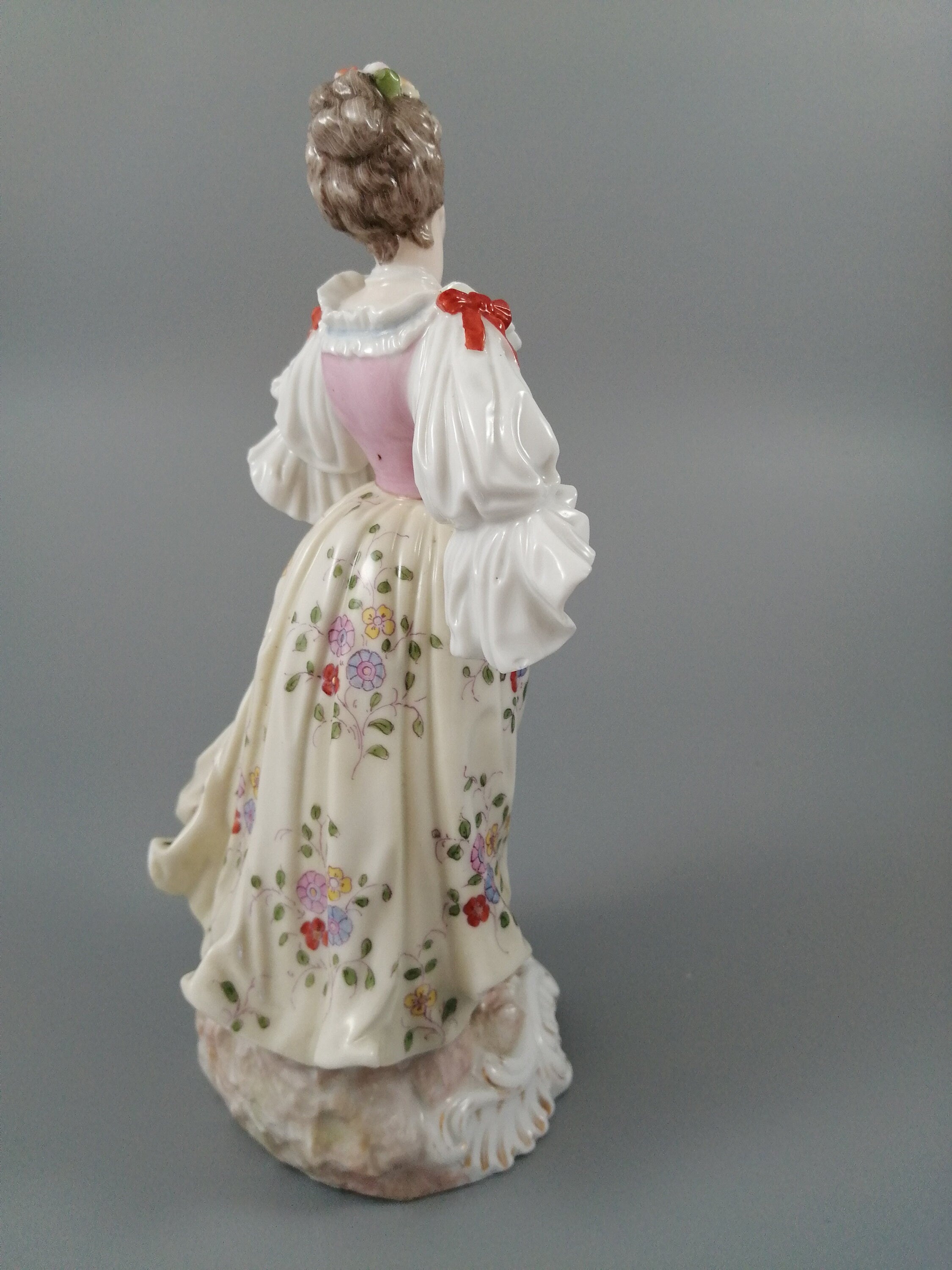 Antique Porcelain Figurine , Rauenstein, 19th C.