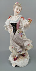 Antique Porcelain Figurine , Rauenstein, 19th C.