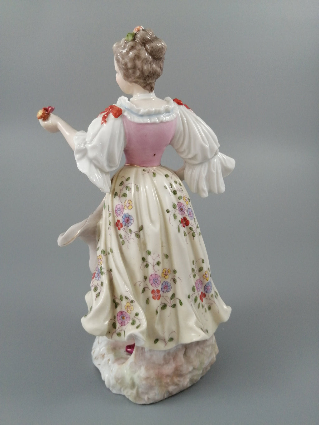 Antique Porcelain Figurine , Rauenstein, 19th C.