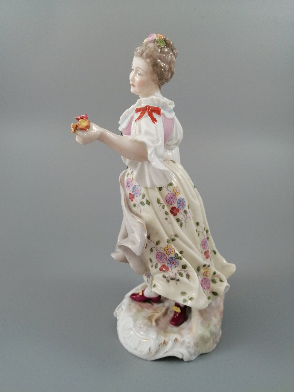 Antique Porcelain Figurine , Rauenstein, 19th C.