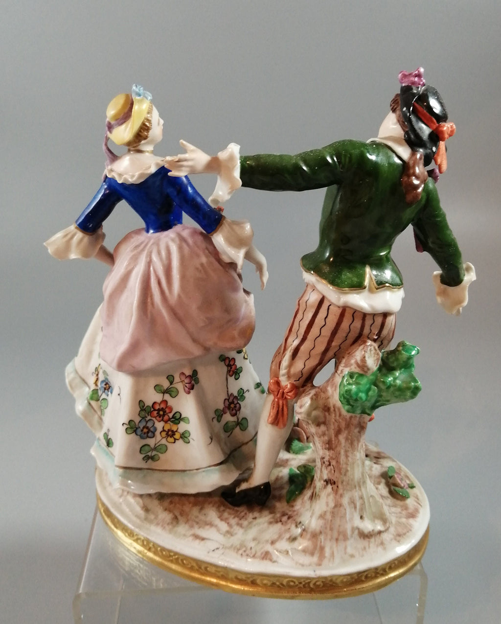 Antique porcelain figurine Sitzendorf,c.1870