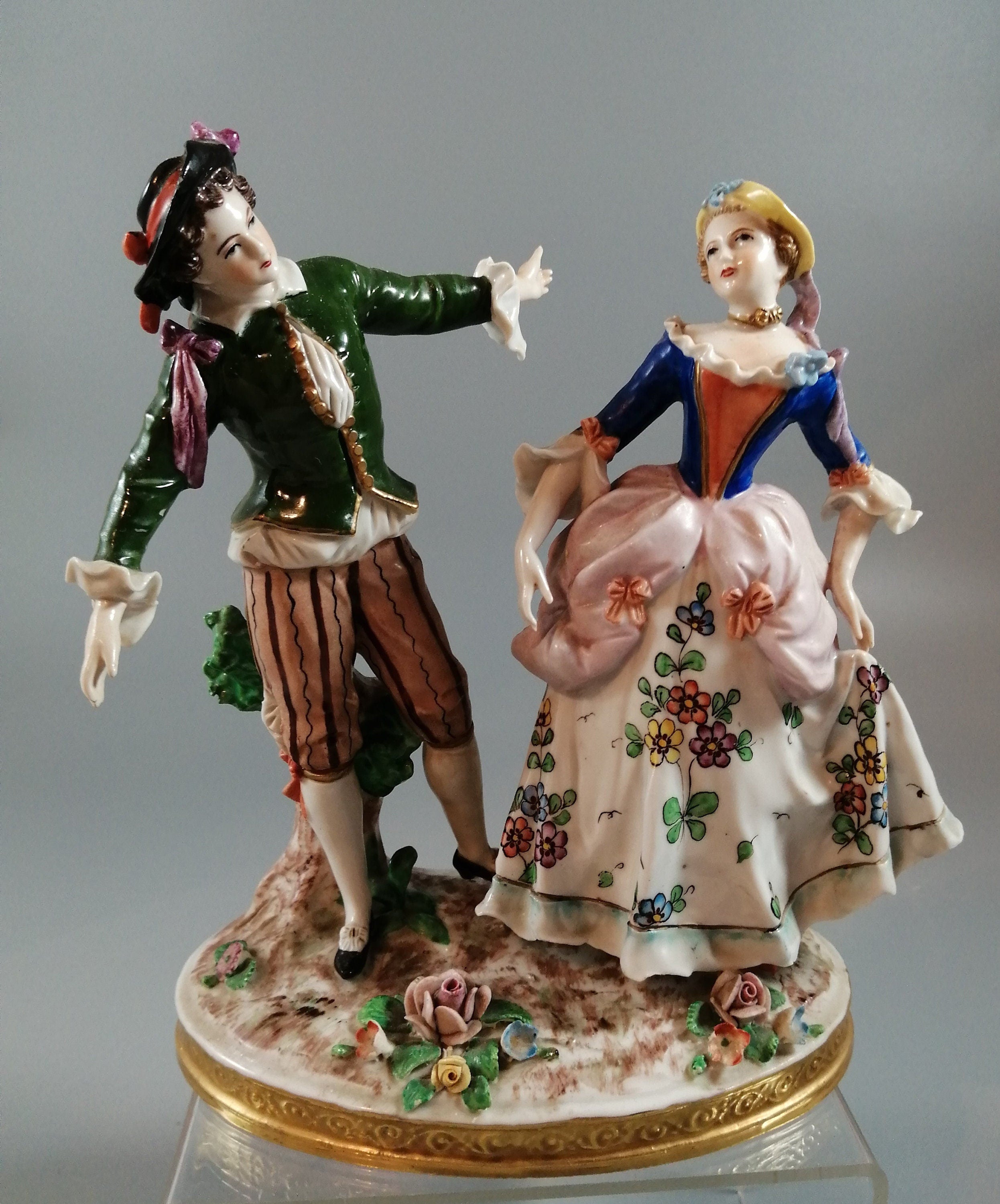 Antique porcelain figurine Sitzendorf,c.1870
