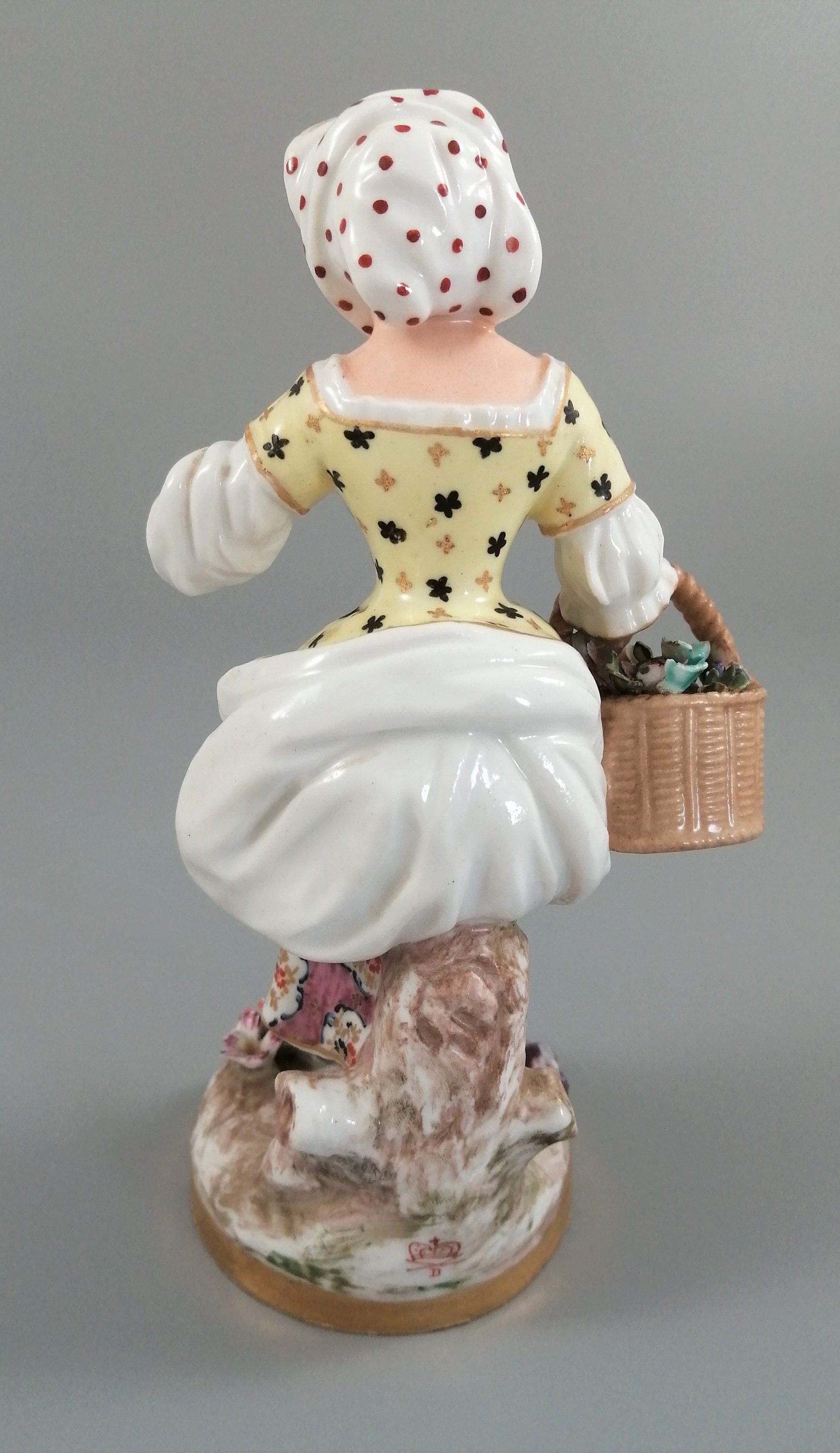 Antique porcelain figurine Samson, Edmé et Cie Paris, Derby style, 19th С