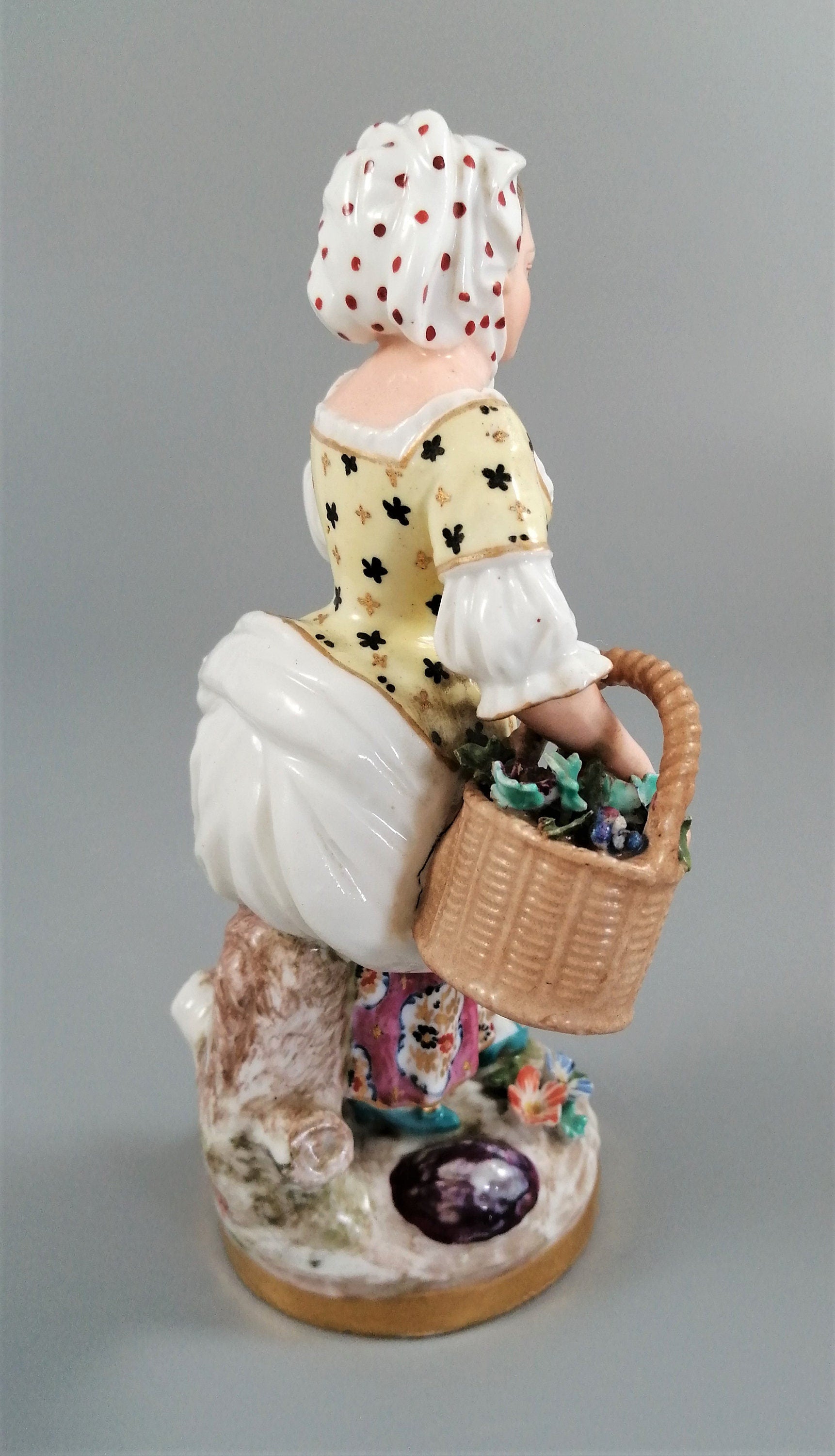 Antique porcelain figurine Samson, Edmé et Cie Paris, Derby style, 19th С