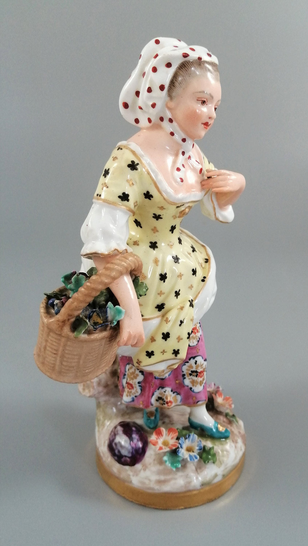 Antique porcelain figurine Samson, Edmé et Cie Paris, Derby style, 19th С