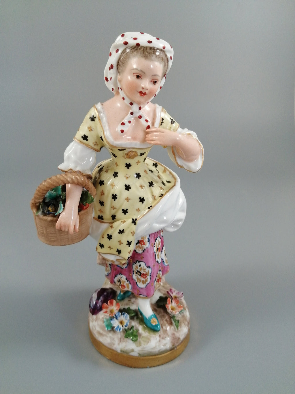 Antique porcelain figurine Samson, Edmé et Cie Paris, Derby style, 19th С