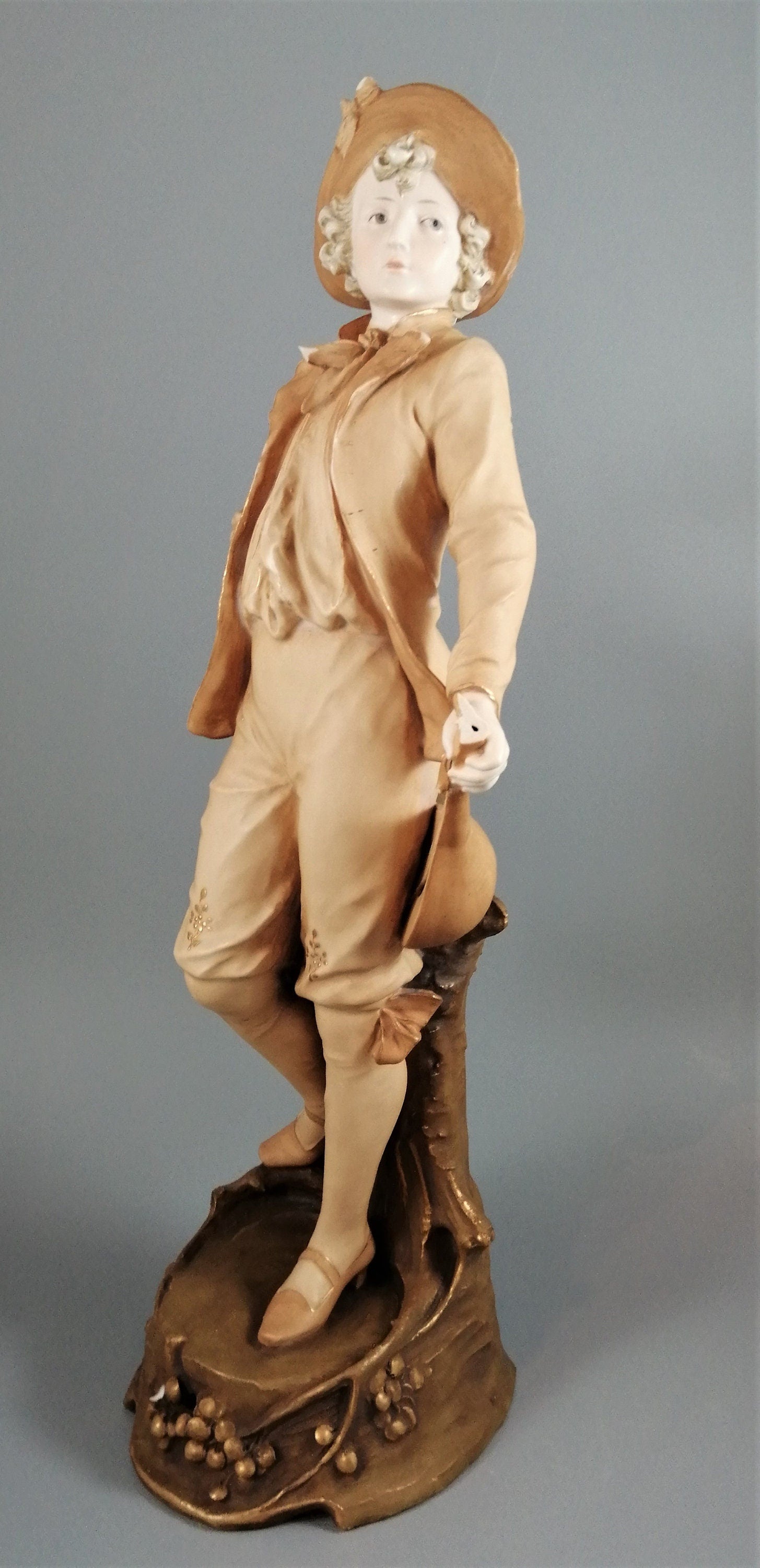 Mandoline Player  for Royal Vienna Ernst WAHLISS