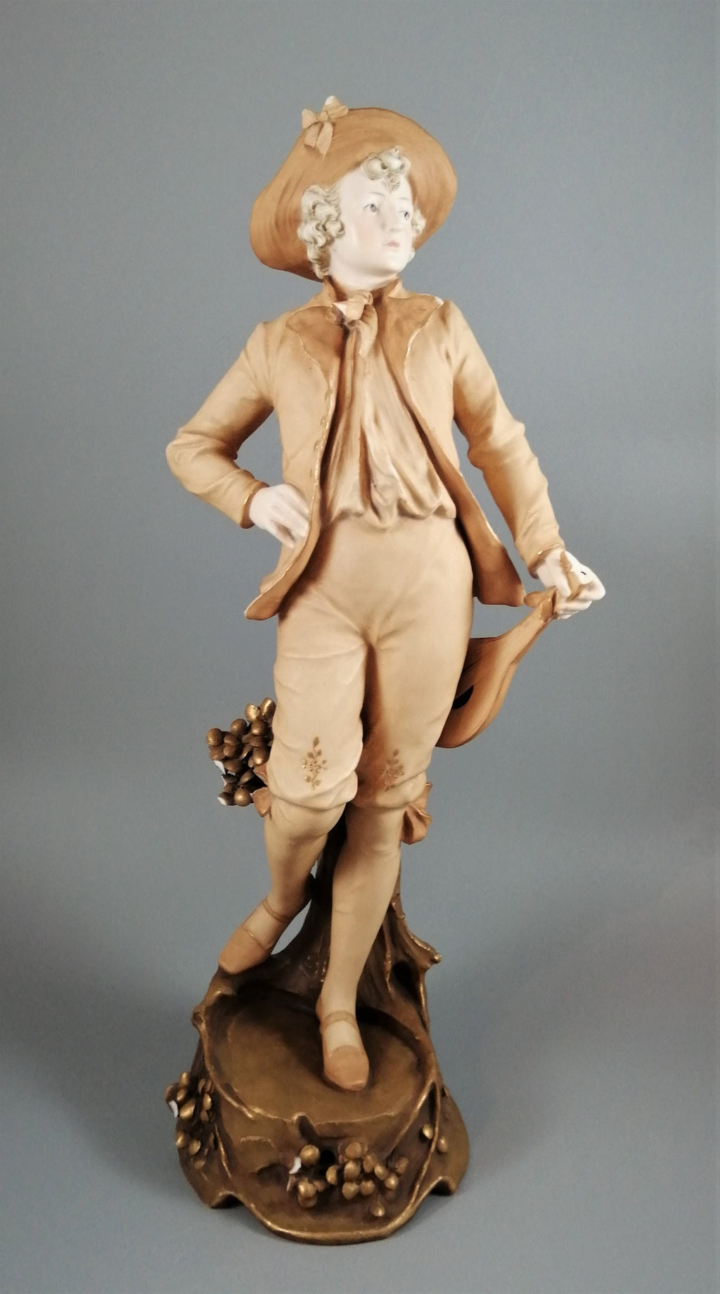 Mandoline Player  for Royal Vienna Ernst WAHLISS