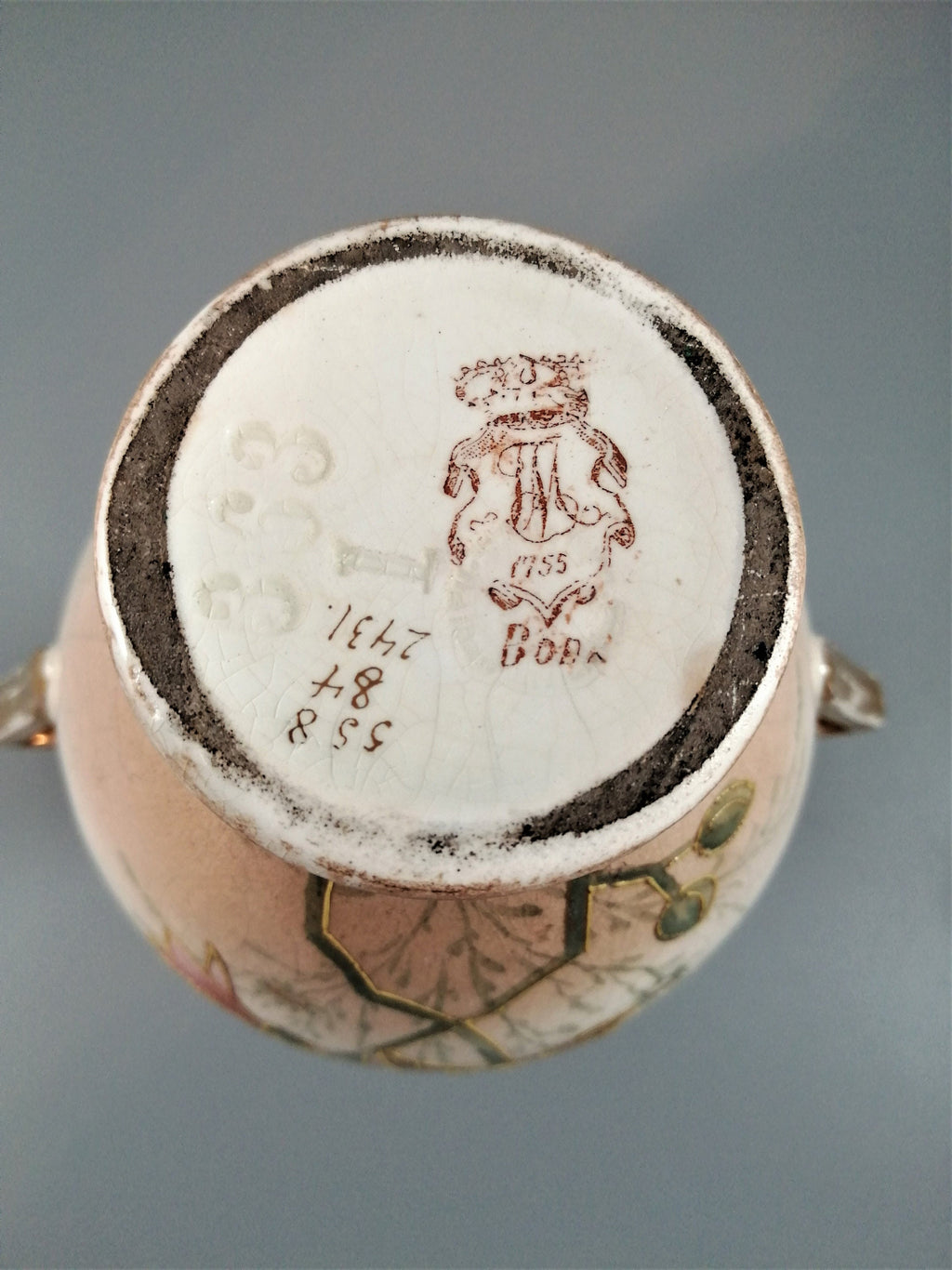 Pair of Royal Bonn Vases by Franz Anton Mehlem, c1890, signed