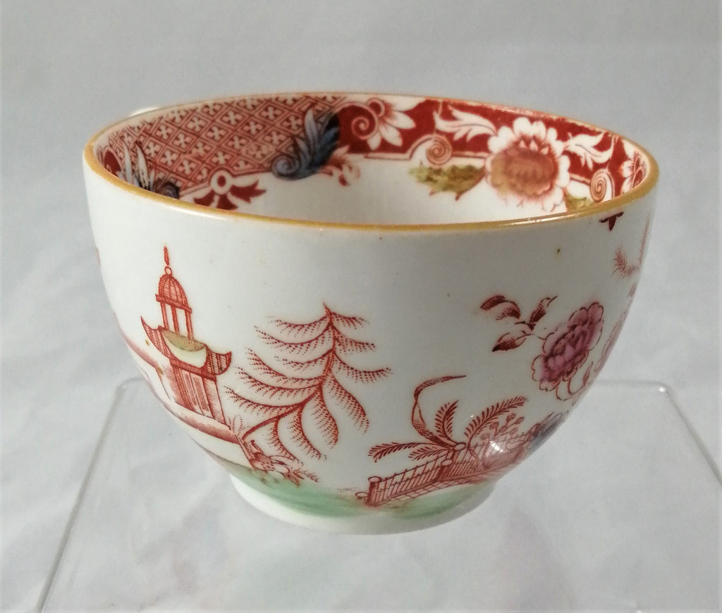 Antique chinoiserie set, tea cup,saucer and dessert plate,Williamson & Sons