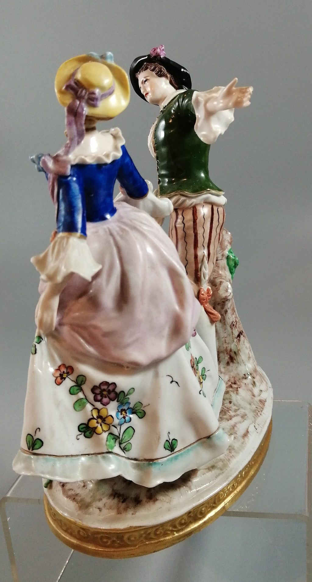 Antique porcelain figurine Sitzendorf,c.1870