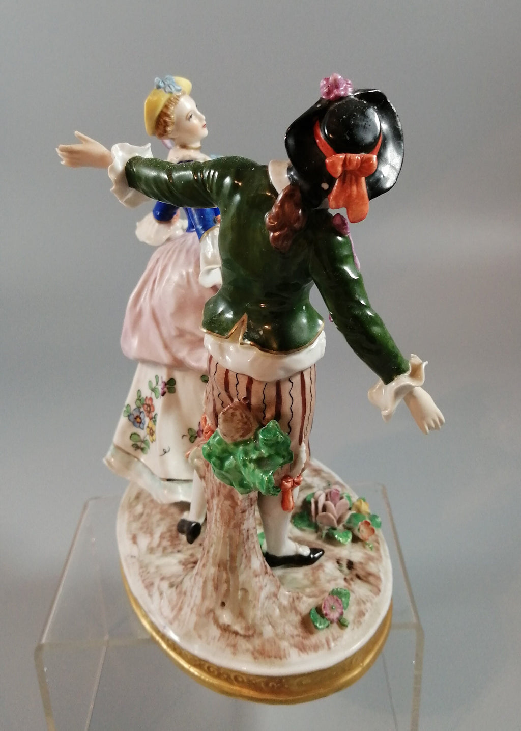 Antique porcelain figurine Sitzendorf,c.1870