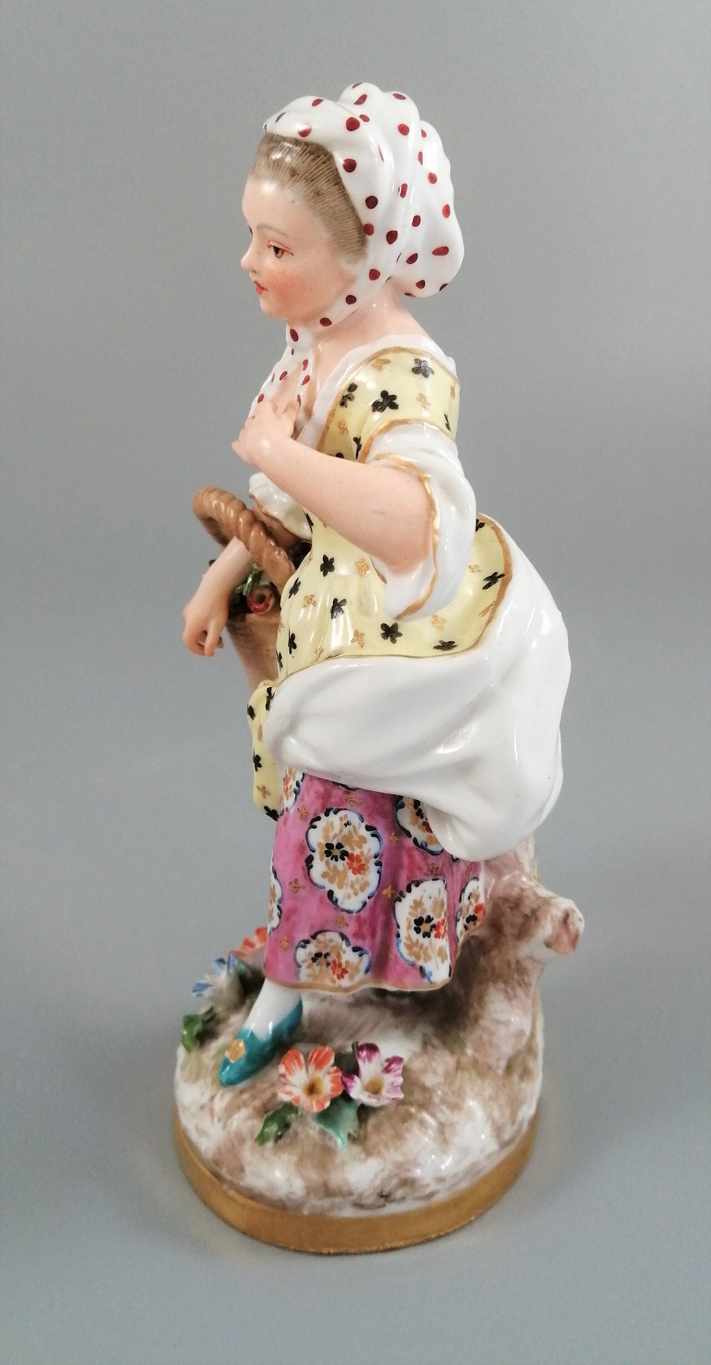Antique porcelain figurine Samson, Edmé et Cie Paris, Derby style, 19th С