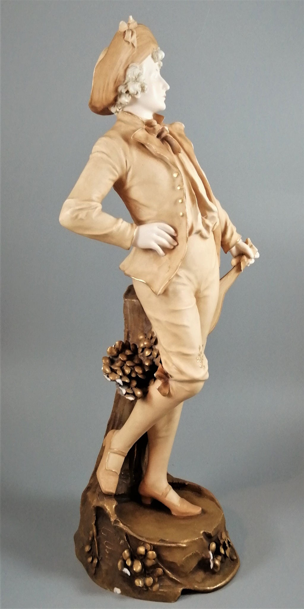 Mandoline Player  for Royal Vienna Ernst WAHLISS