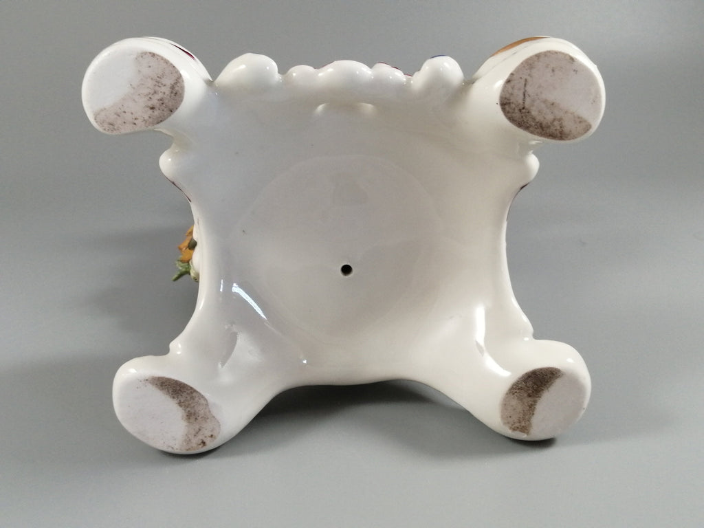 Rare Bow Porcelain Boy Drummer Figurine: English Pastel Decor, c. 1744
